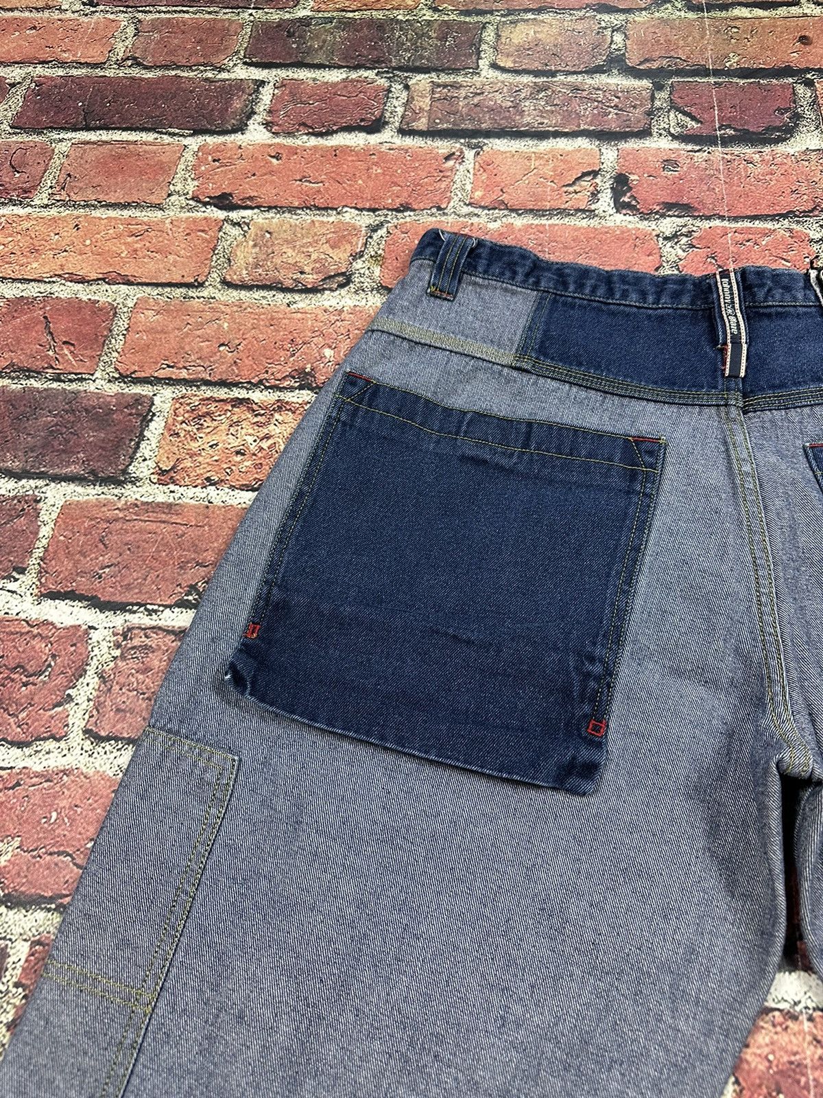 Vintage Vintage Johnny Blaze Denim Shorts Jorts Baggy Y2K Method Man Size US 38 / EU 54 - 11 Thumbnail