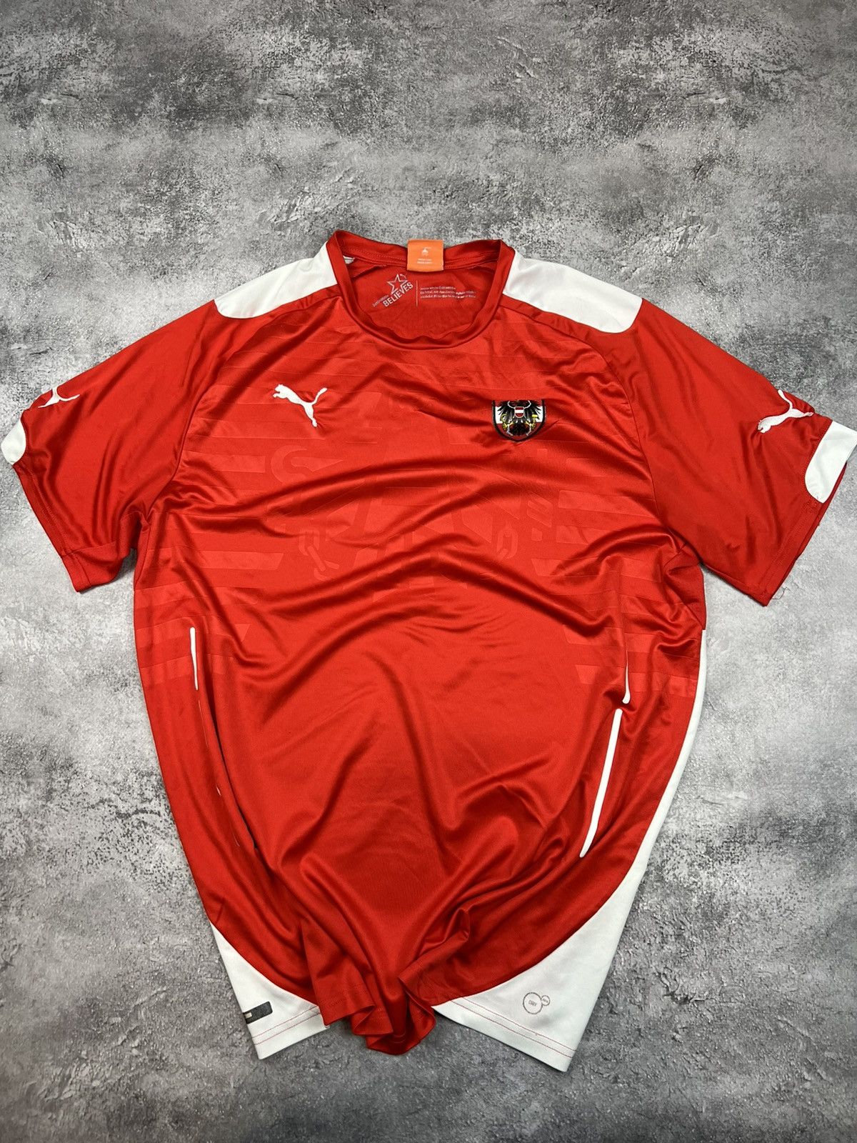 Puma Puma Austria 2014 Home Kit Soccer Jersey Football Shirt Size US XXL / EU 58 / 5 - 1 Thumbnail