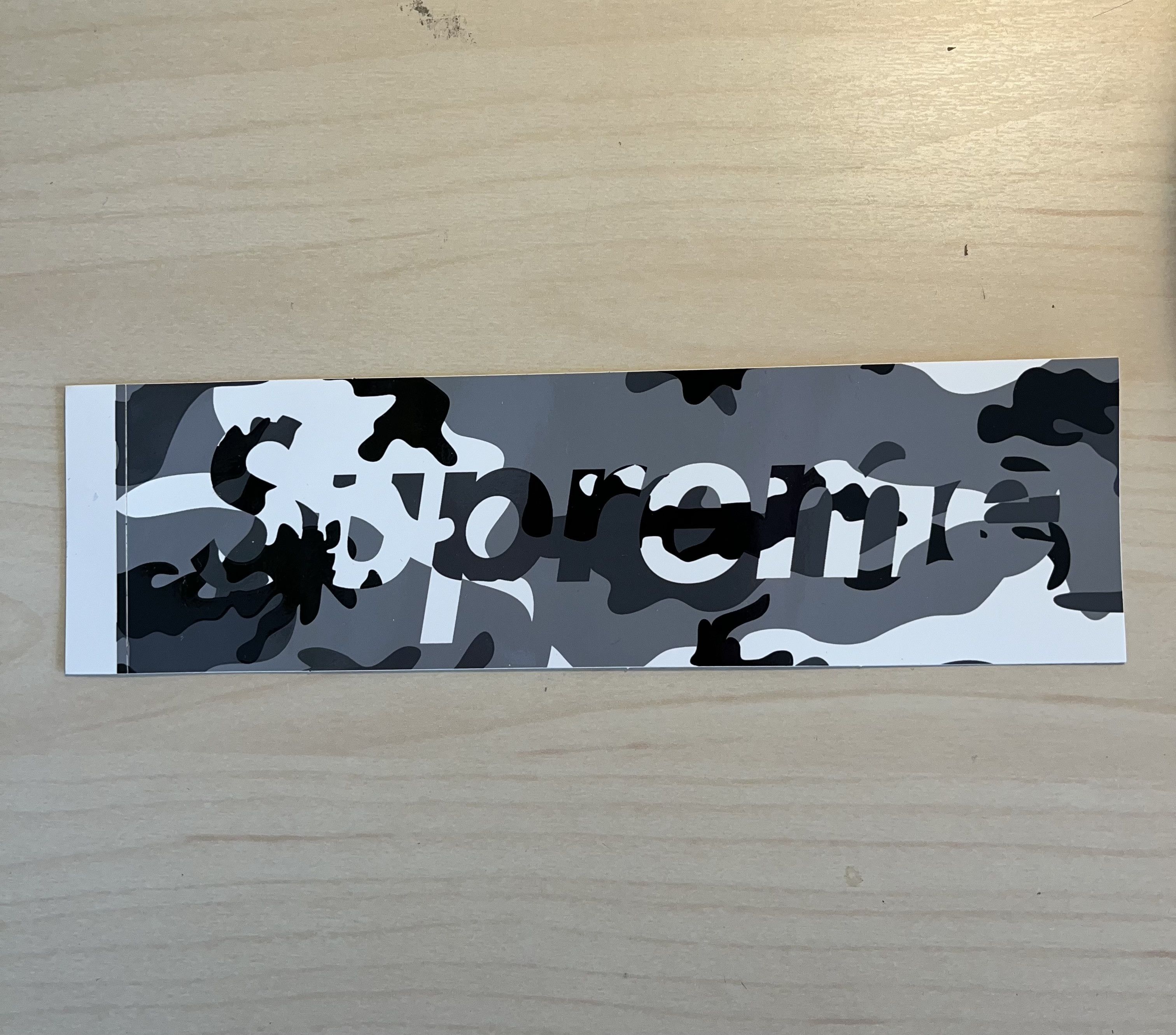 Supreme Supreme Jackson Pollock Box Logo Sticker 1999 | Grailed