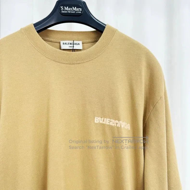 Balenciaga Balenciaga Embroidered Reversed Letter Tee. Size US S / EU 44-46 / 1 - 3 Thumbnail