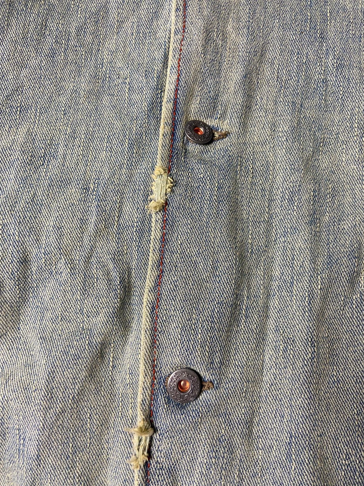 Japanese Brand Royal Blue Brand Denim Jeans Jacket (165) Size US L / EU 52-54 / 3 - 16 Thumbnail