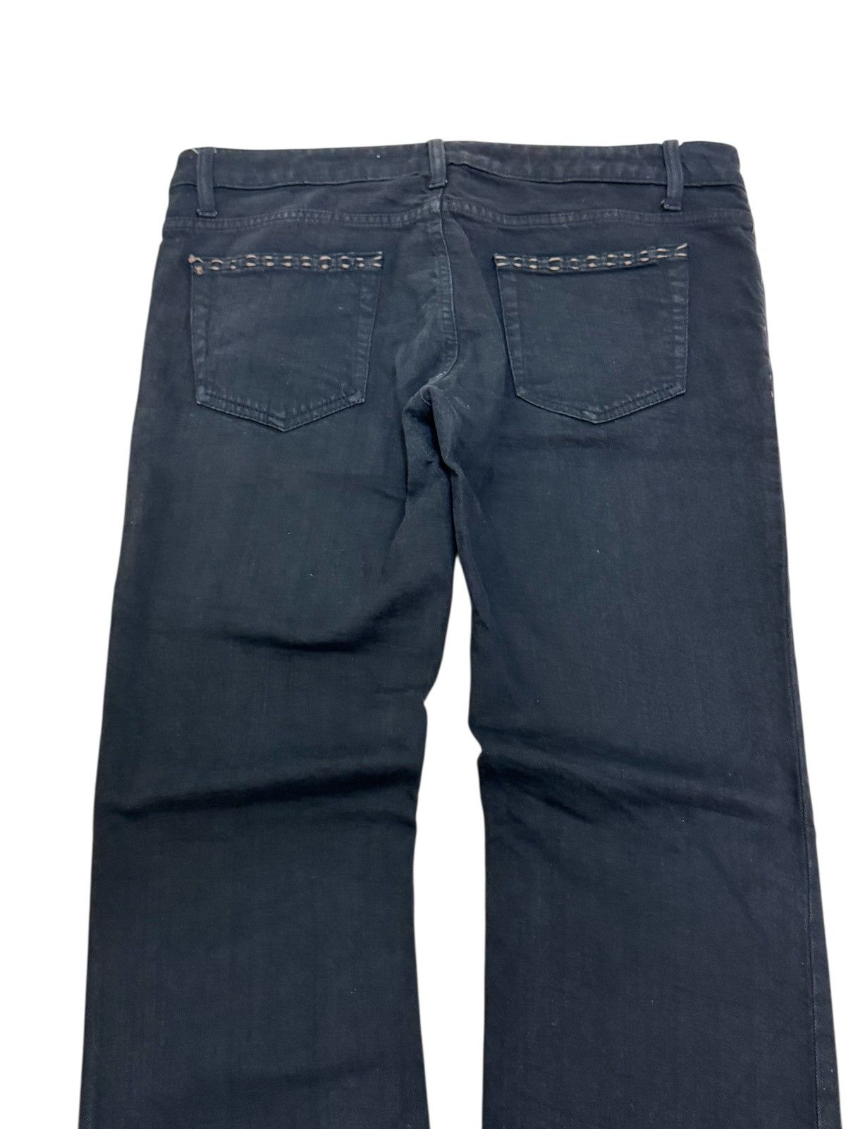 Fendi Fendi Black Denim Jeans Unisex Straight Cut Low Rise Size US 30 / EU 46 - 10 Thumbnail