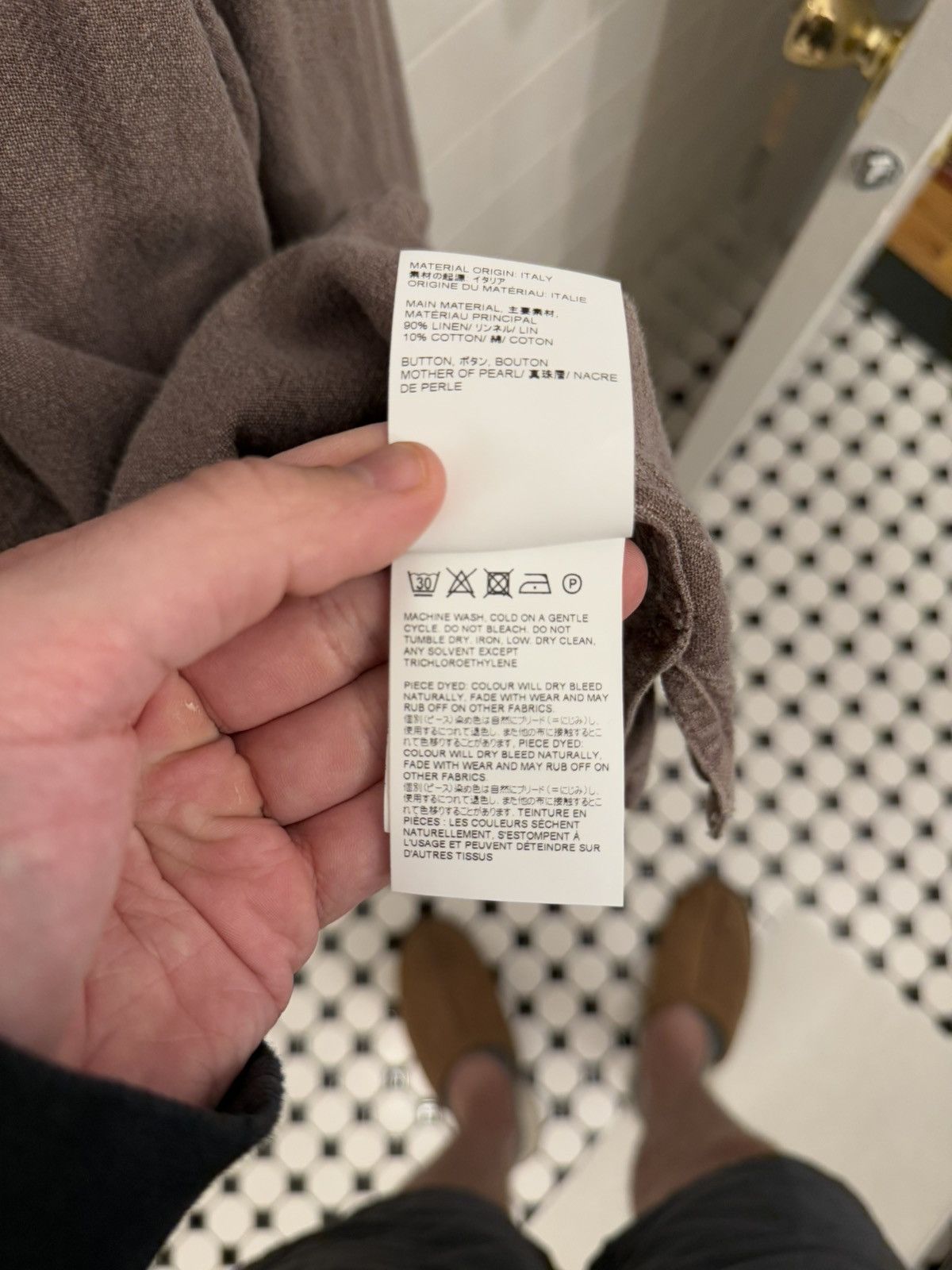 Our Legacy Our Legacy Haven Jacket Bohemian Sack Weave [52] Size US L / EU 52-54 / 3 - 5 Thumbnail