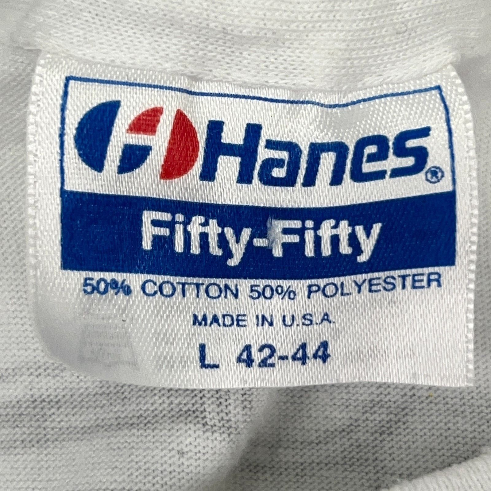 Hanes Vintage 80s SCUBA Diving Cayman Islands T Shirt White M Size US M / EU 48-50 / 2 - 9 Thumbnail