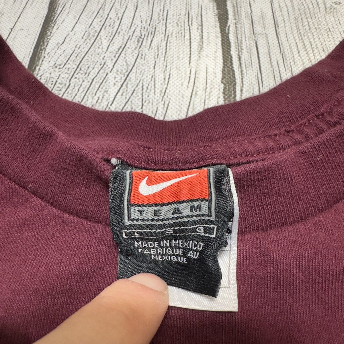 NCAA × Nike × Vintage Vintage Texas A&M Aggies long sleeve tee Size US L / EU 52-54 / 3 - 4 Thumbnail