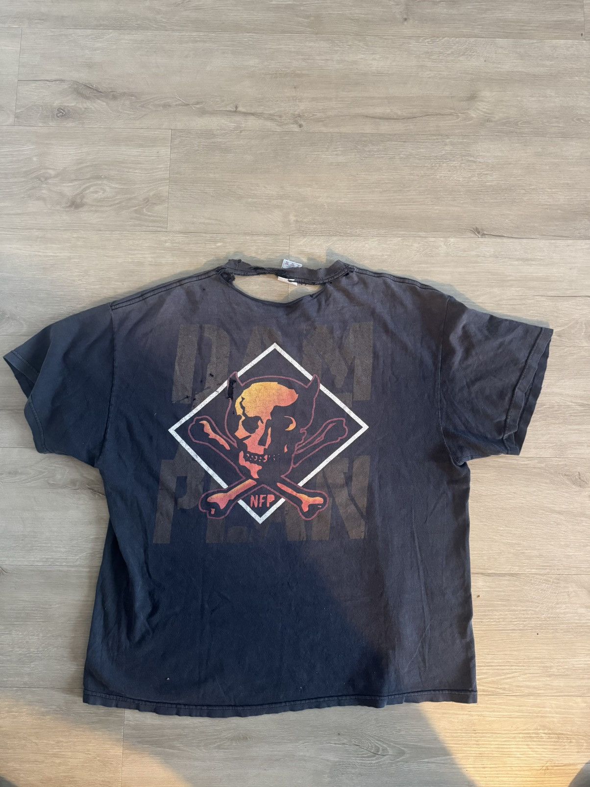 Band Tees THRASHED 2000s DAMAGEPLAN TEE XL Size US XL / EU 56 / 4 - 2 Thumbnail