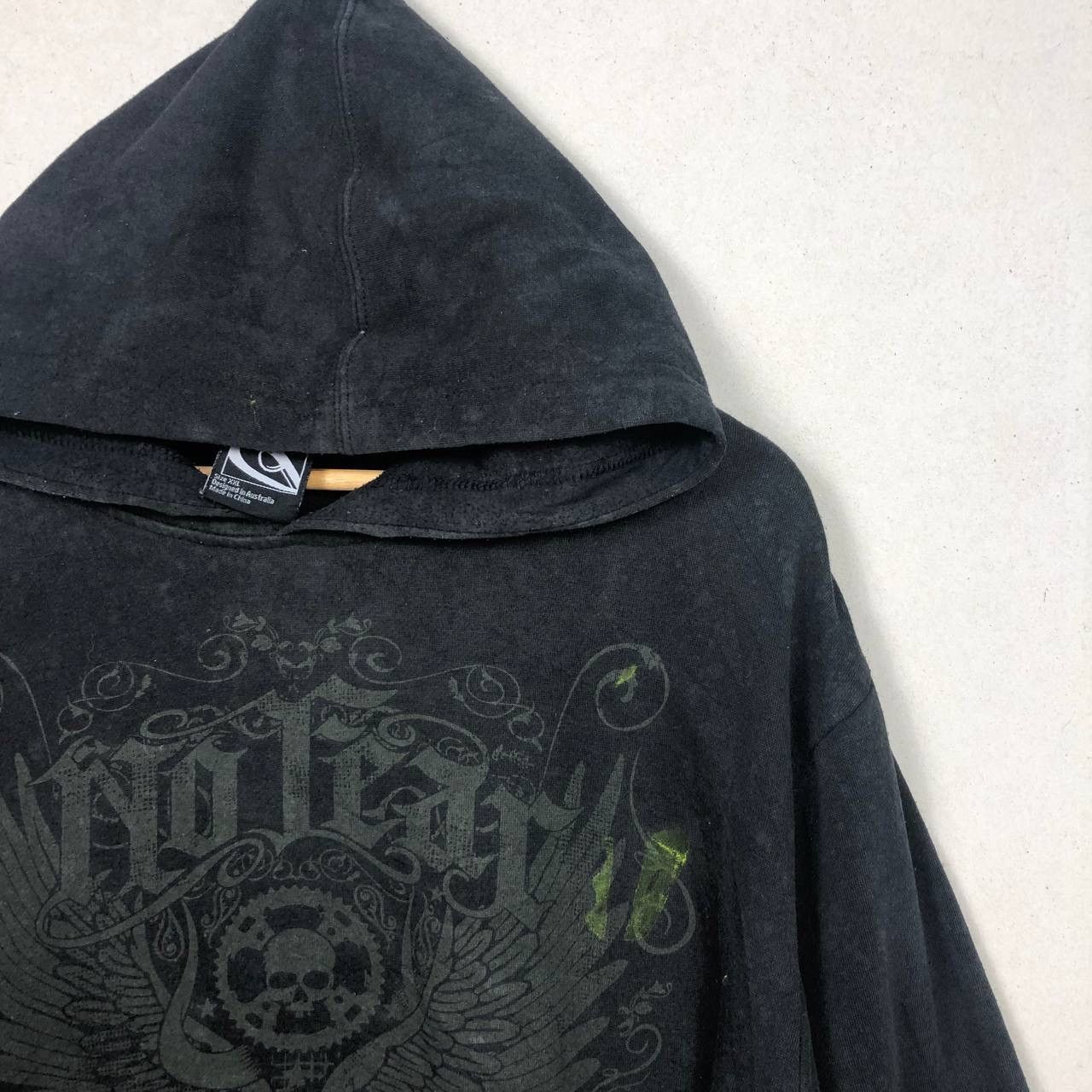 Affliction × No Fear Vintage No Fear Skateboard Skull Eagle Print Trash Hoodie Size US XXL / EU 58 / 5 - 4 Thumbnail