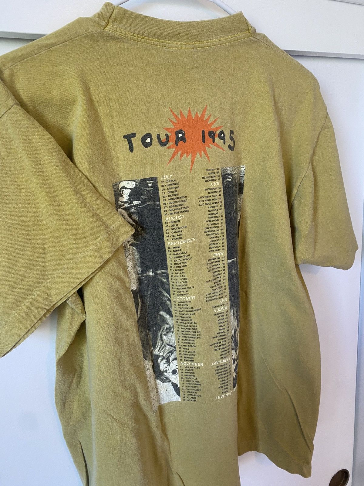 Band Tees 1995 REM Monster Tour Shirt Size US L / EU 52-54 / 3 - 4 Thumbnail