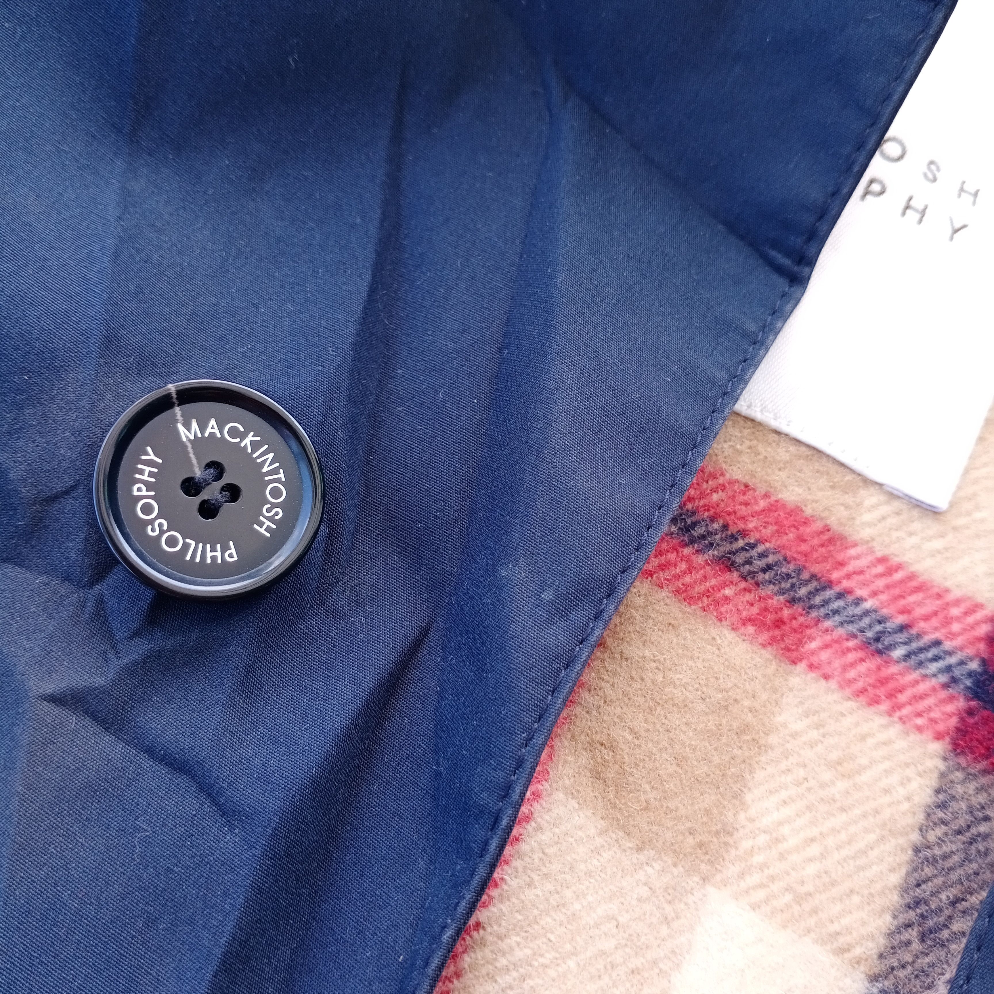 Designer × Mackintosh × Vintage Mackintosh Philosophy Duncan Raincoat Jacket Tartan Size US M / EU 48-50 / 2 - 7 Thumbnail