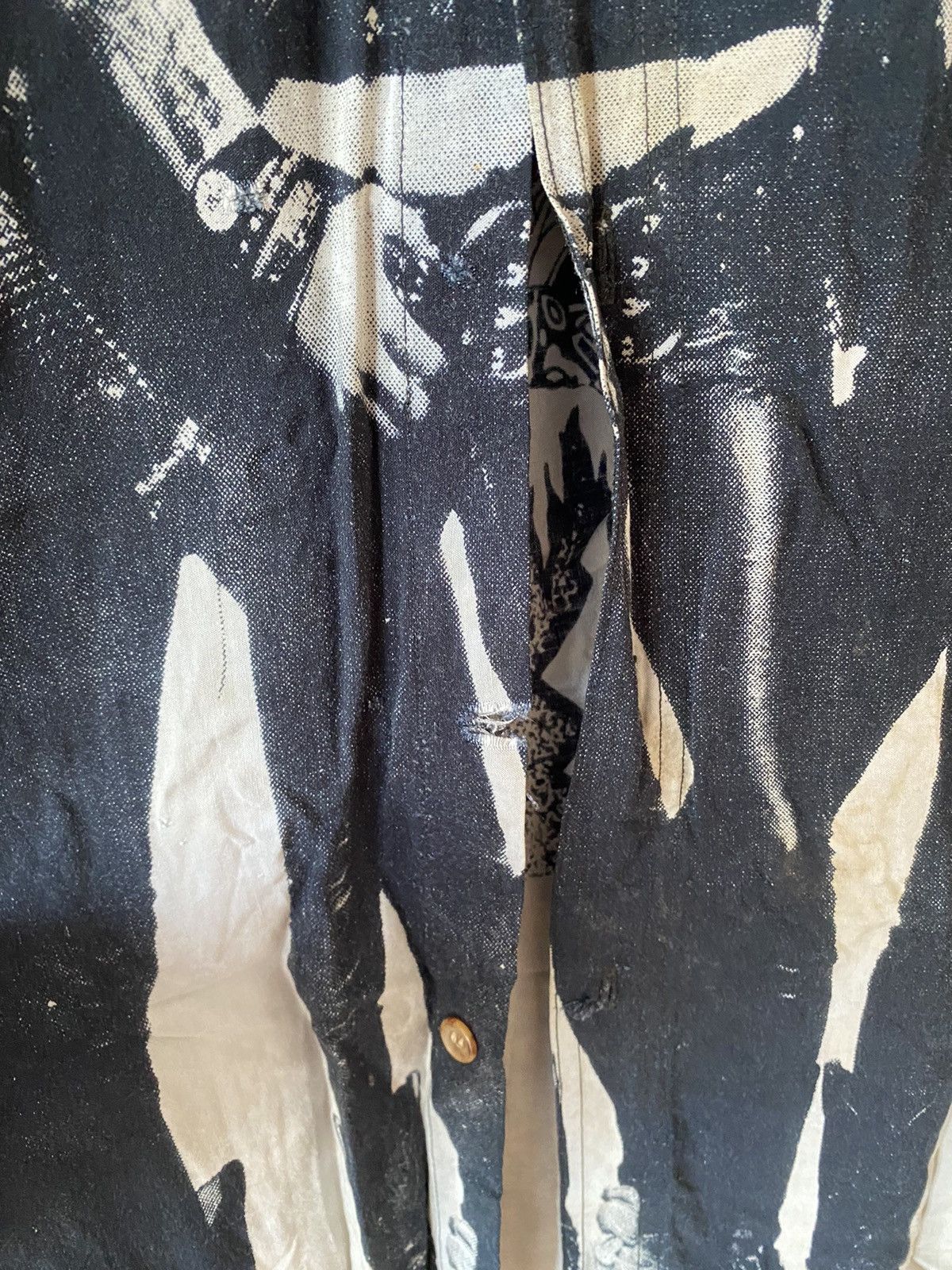 Guns N' Roses × Vintage Guns N Roses button Shirt Size US XL / EU 56 / 4 - 2 Thumbnail