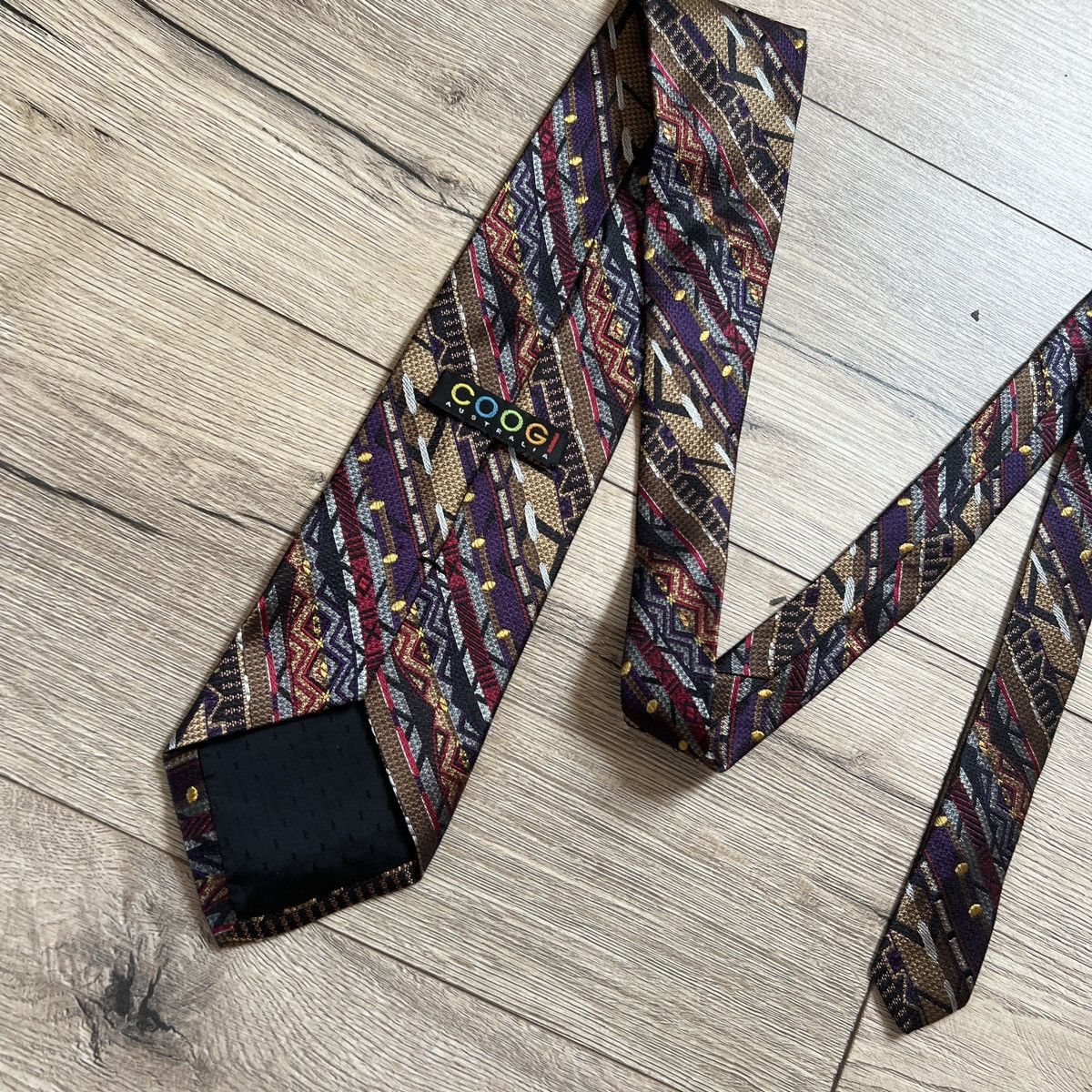 Coogi Vintage Coogi Tie Silk 100% Size ONE SIZE - 6 Thumbnail