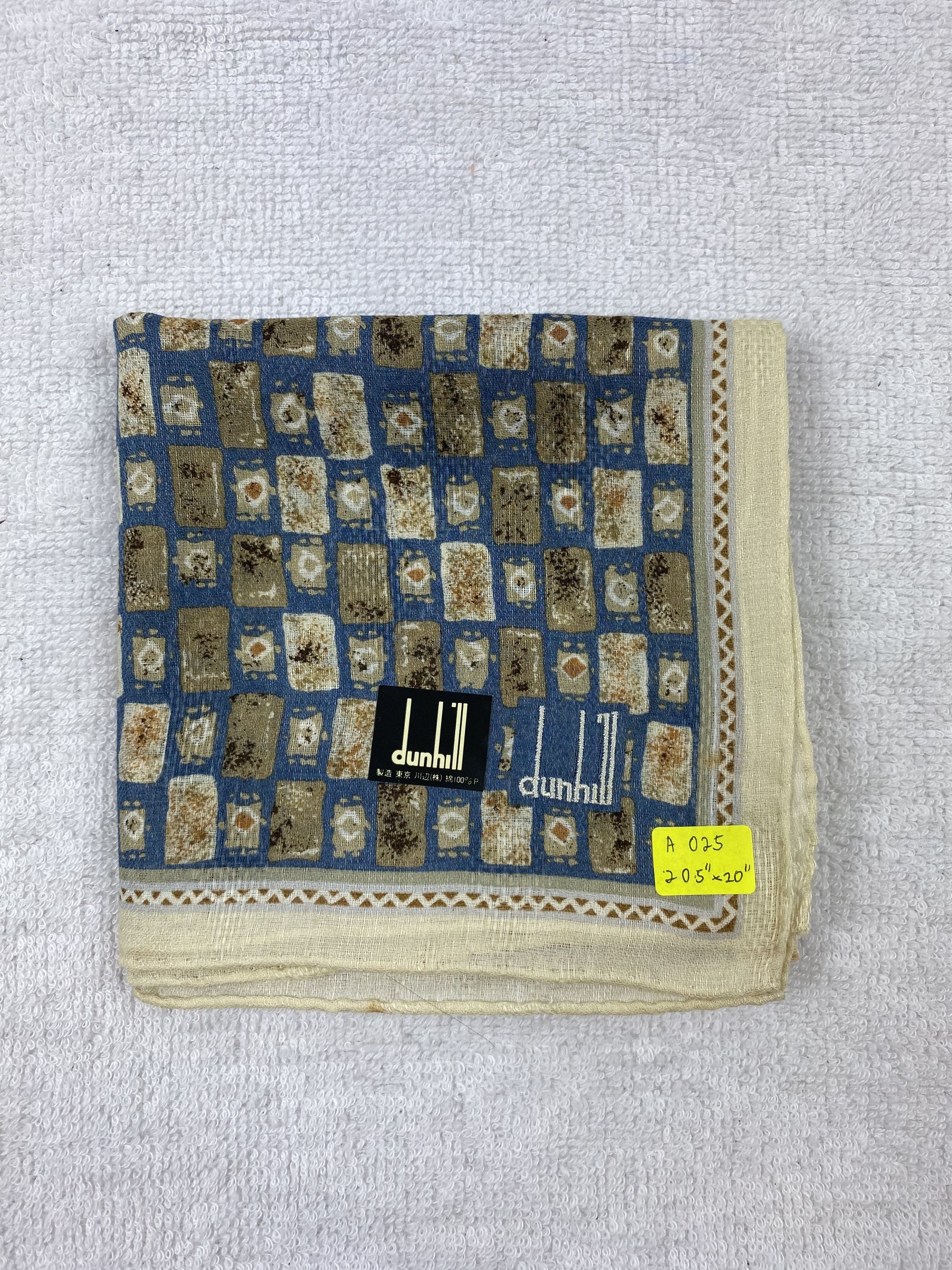 Alfred Dunhill Alfred Dunhill Handkerchief / Bandana / Neckerchief Size ONE SIZE - 6 Thumbnail