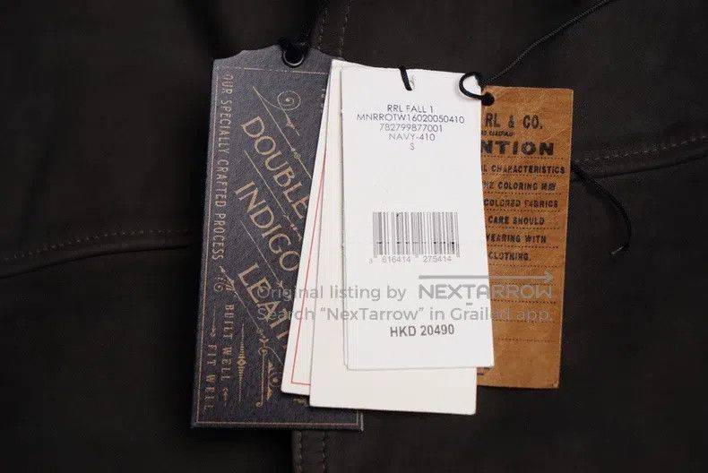 RRL Ralph Lauren RRL Ralph Lauren American retro cowhide jacket Size US S / EU 44-46 / 1 - 5 Thumbnail