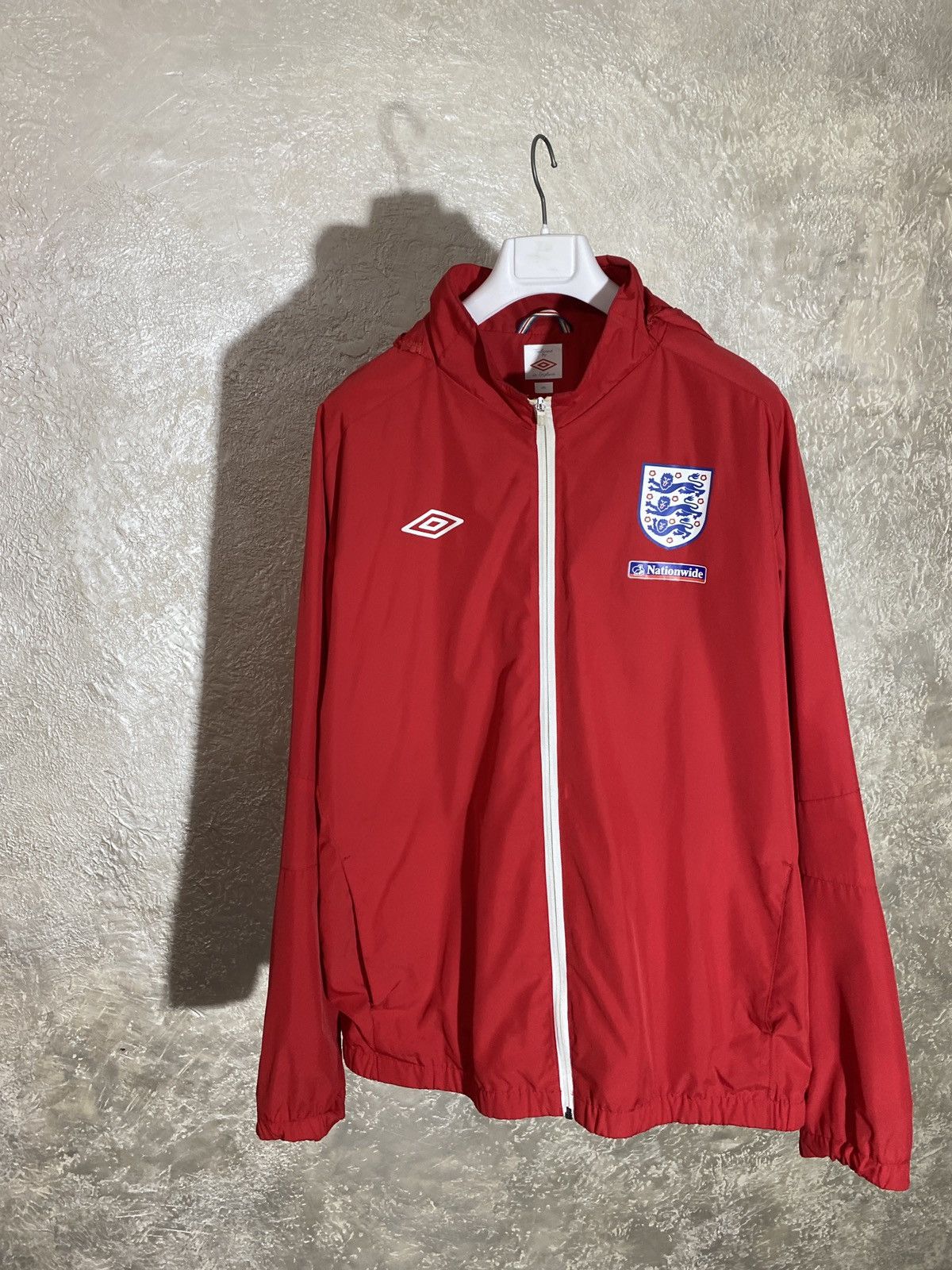 Vintage England Umbro 2000s home football light jacket Blokecore y2k |  Grailed