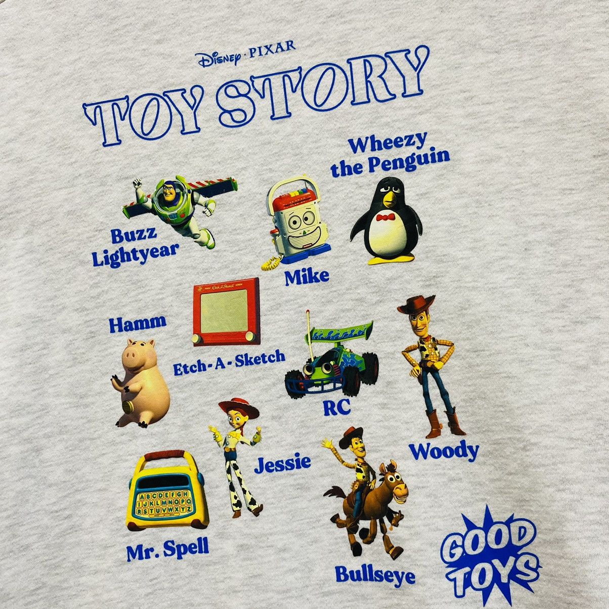 Disney Vintage Disney Pixar Toy Story Sweatshirt Freak Store Japan Size US M / EU 48-50 / 2 - 9 Thumbnail