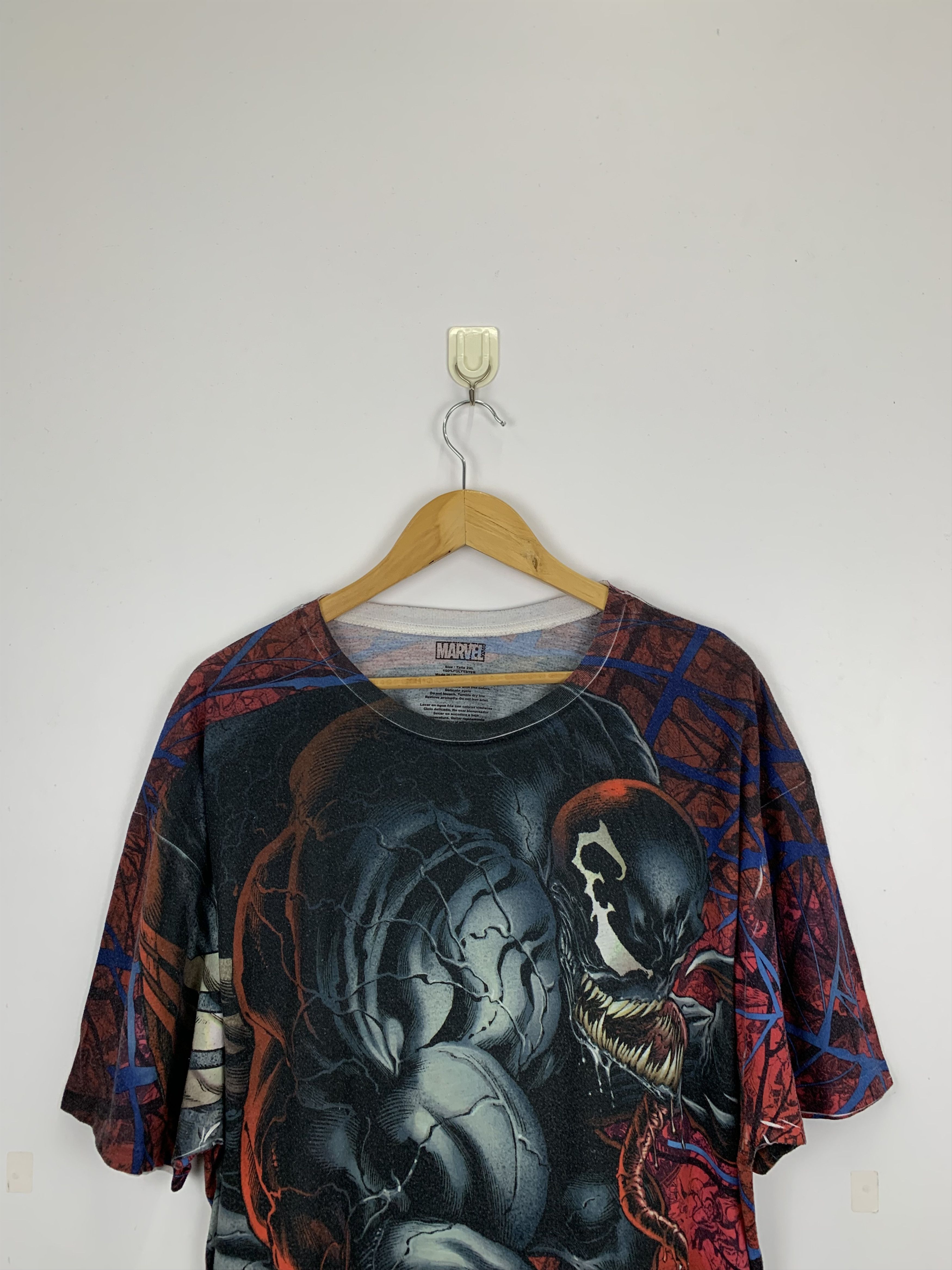 Marvel Comics Vintage Marvel Venom All Overprint T Shirt TA0112 Size US XXL / EU 58 / 5 - 2 Thumbnail