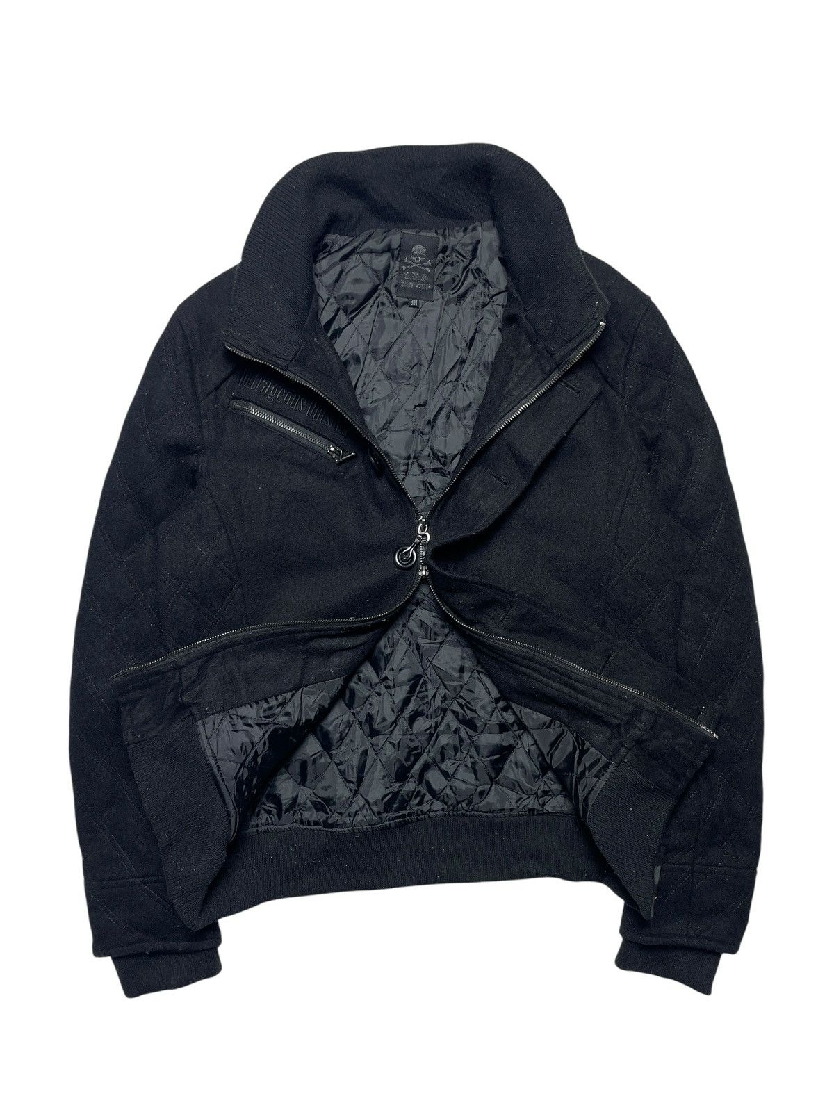 14th Addiction 2000’s Cds Black Sense - Vkei Style Wool Jacket Size US M / EU 48-50 / 2 - 2 Thumbnail
