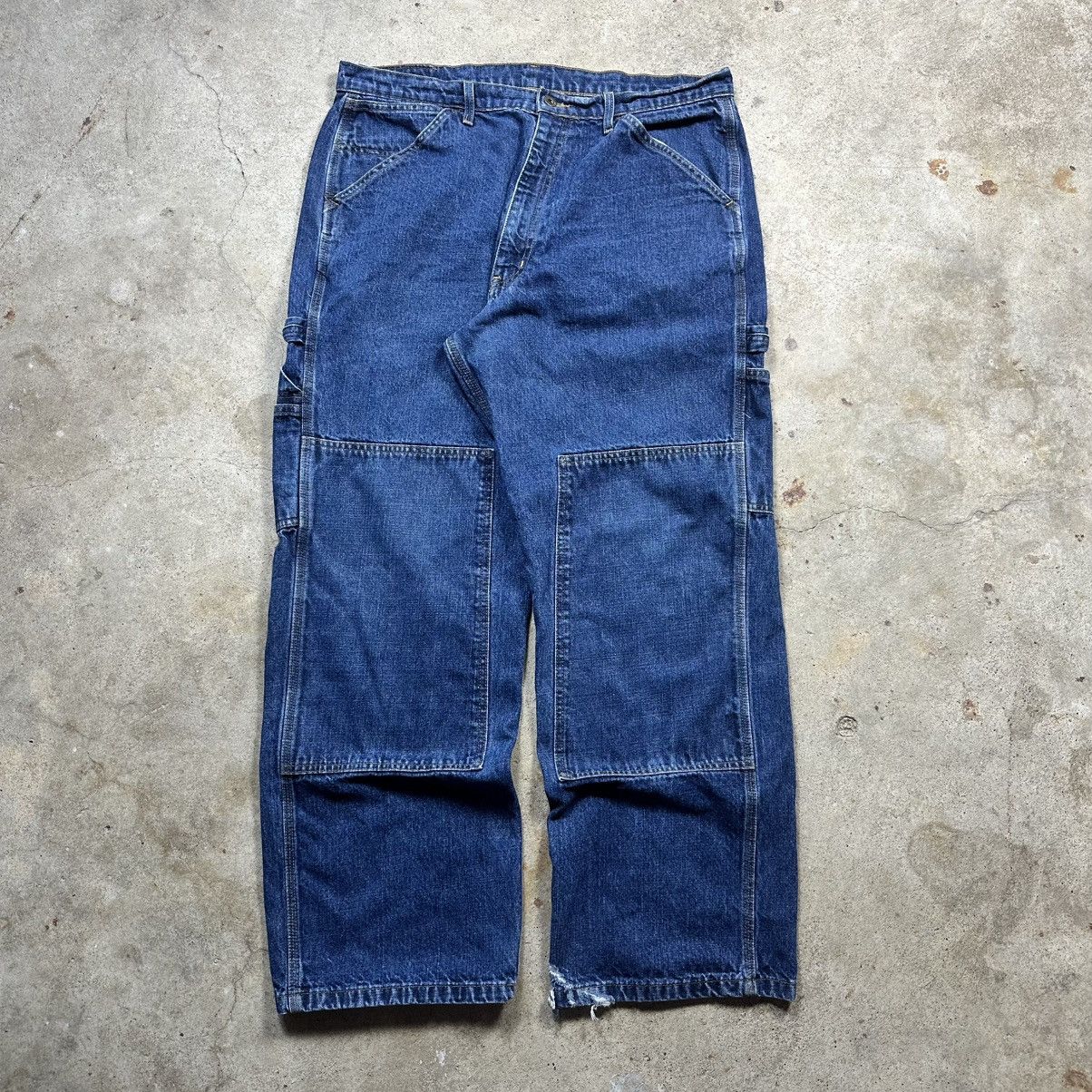 Ralph Lauren Vintage Y2K Ralph Lauren Double Knee Carpenter Denim Jeans Size US 36 / EU 52 - 1 Thumbnail