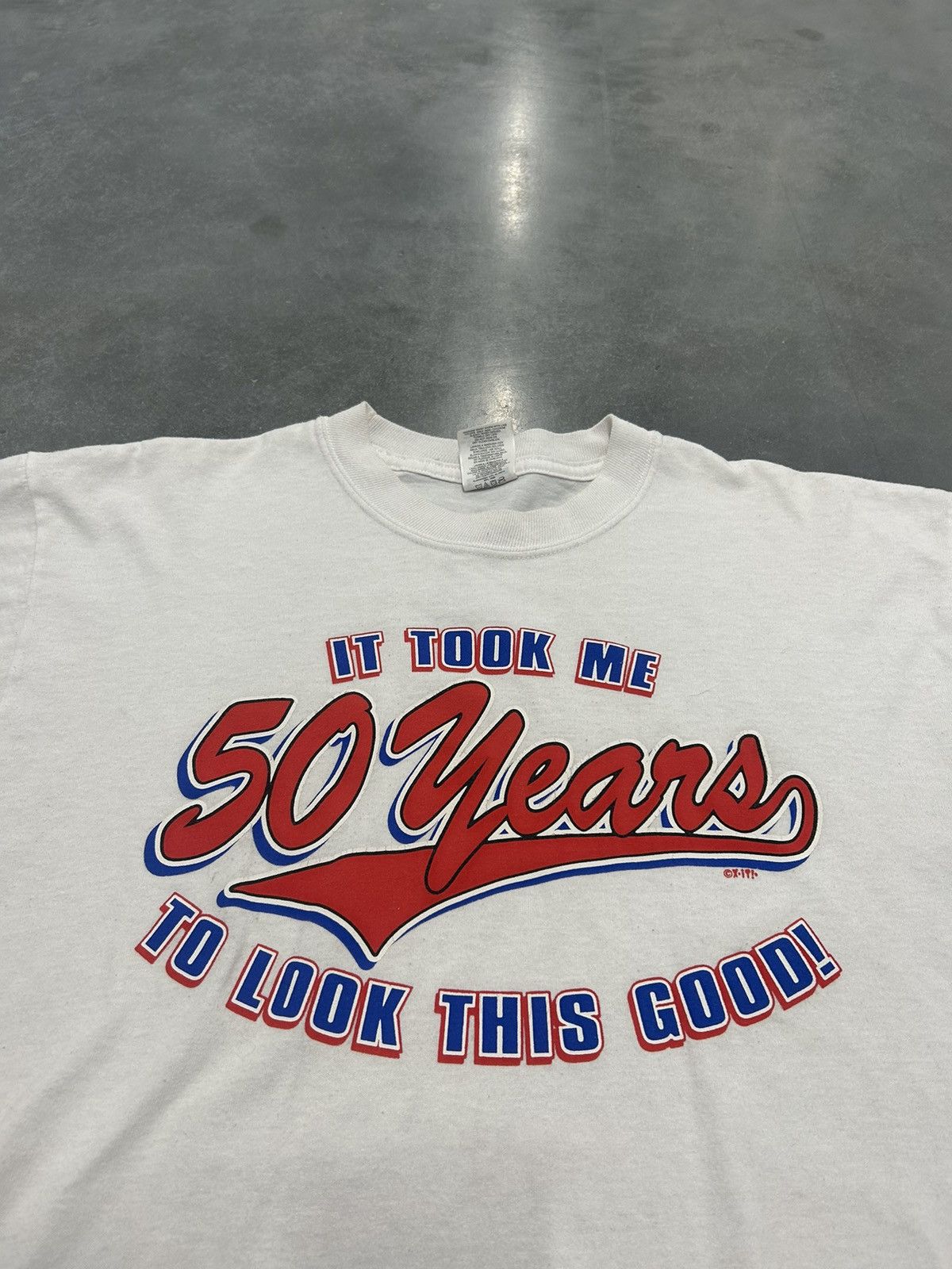 Jerzees Y2K “50 years” tee Size US L / EU 52-54 / 3 - 2 Thumbnail