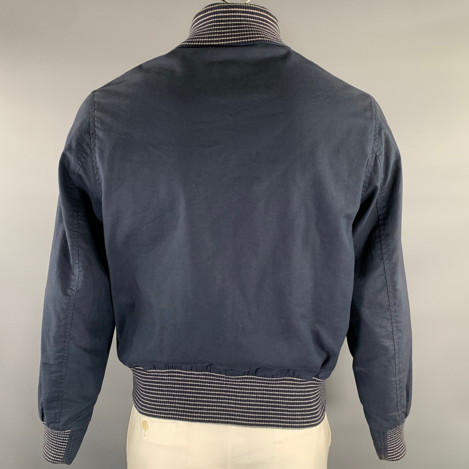 Golden Bear GOLDEN BEAR Size M Navy Cotton Bomber Jacket Size US M / EU 48-50 / 2 - 4 Thumbnail
