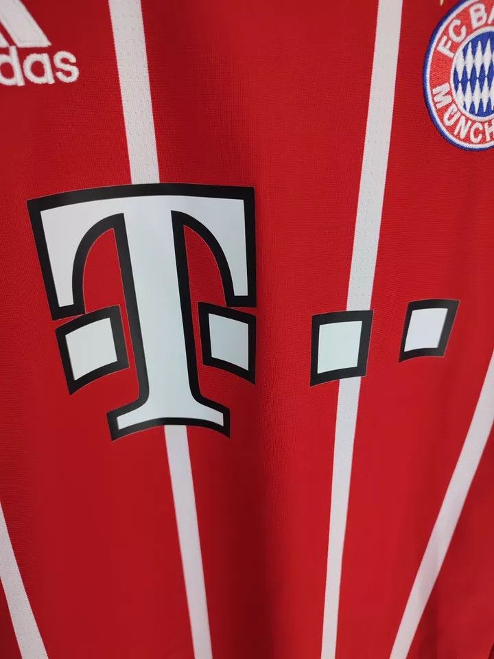 Adidas Fc Bayern Munchen 2017-2018 Home FOOTBALL Kit SHIRT SOCCER Size US XL / EU 56 / 4 - 3 Thumbnail