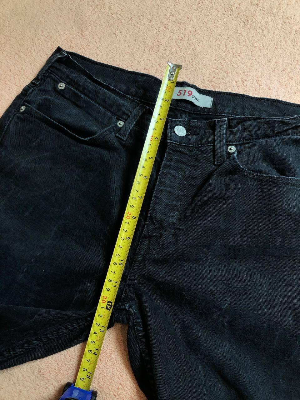Levi's Vintage Levi's 519 Jeans Straight Leg Dark Wash Denim JEANS Size US 32 / EU 48 - 14 Thumbnail