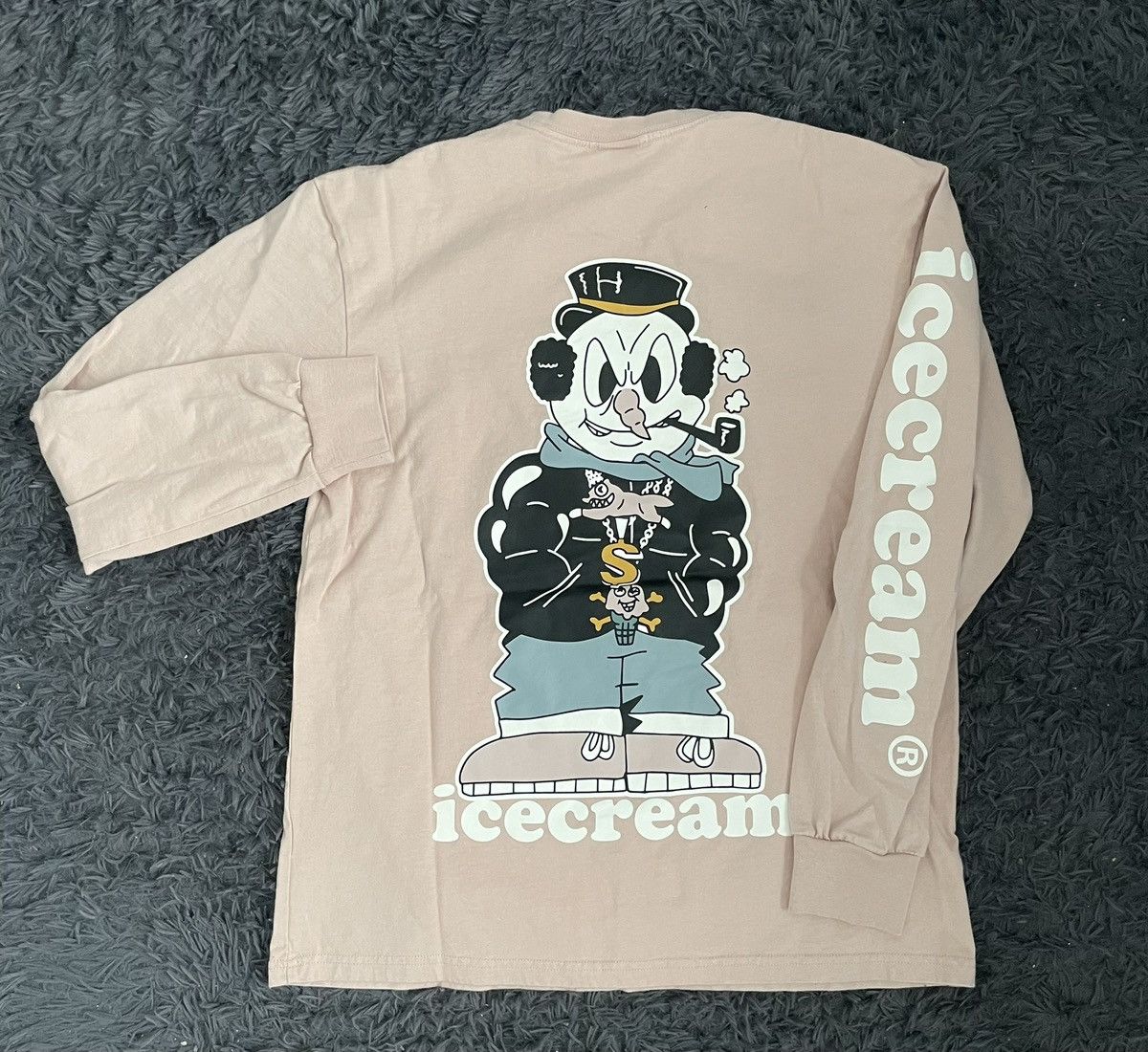 Icecream MEN SIZE SMALL ICECREAM ICE CREAM NO FLAKES LS KNIT ROSE Size US S / EU 44-46 / 1 - 1 Thumbnail