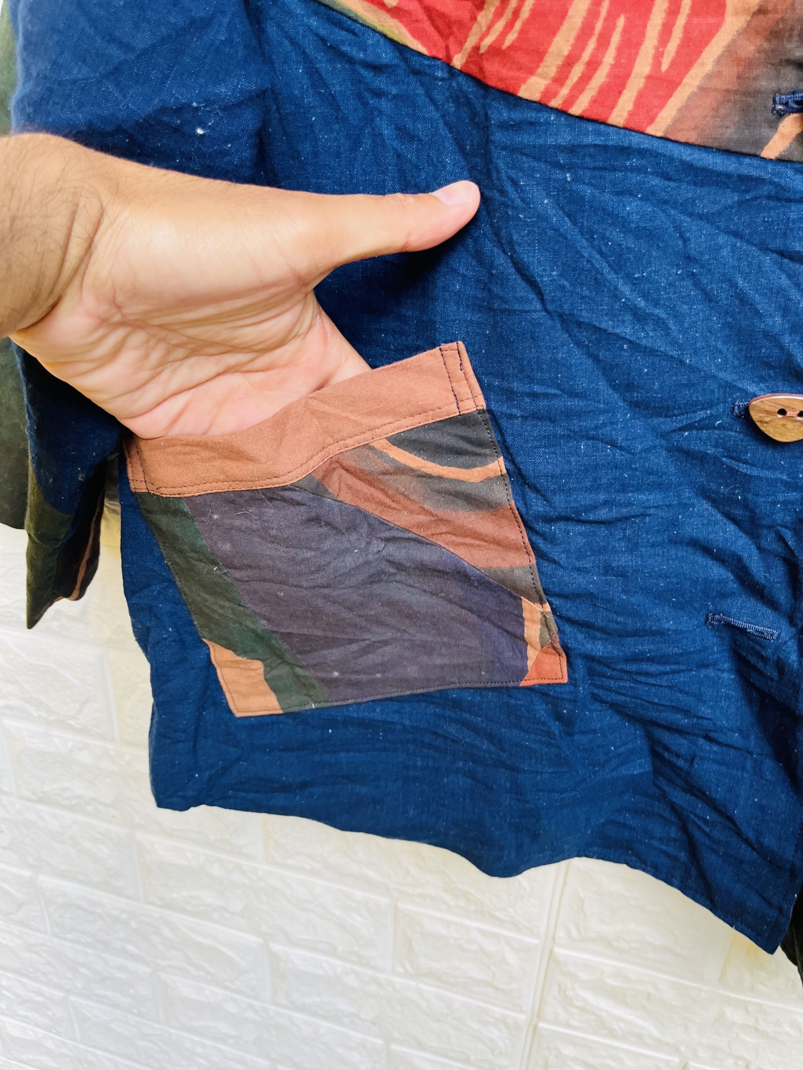 Japanese Brand × Vintage Vintage Multicolour Japanese Designer Fashion Style Jacket Size L / US 10 / IT 46 - 6 Thumbnail