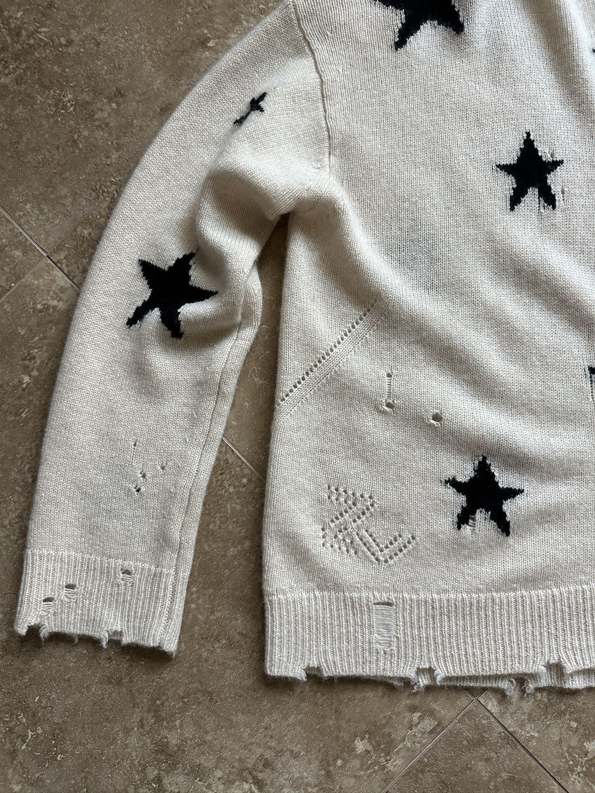Zadig & Voltaire Zadig & Voltaire Markus Stars Cashmere Sweater Size US L / EU 52-54 / 3 - 3 Thumbnail