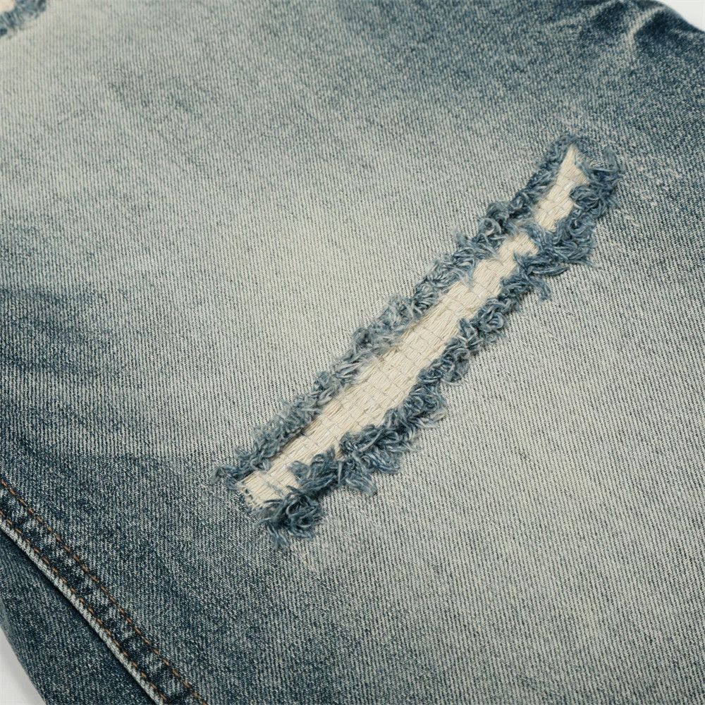 Vintage Men's punk vintage ripped washed scimitar jeans Size US 32 / EU 48 - 6 Thumbnail