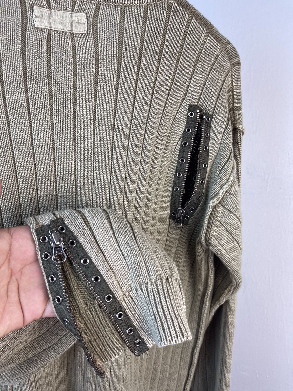 If Six Was Nine Japanese brand Zip Patch Knit . Size US L / EU 52-54 / 3 - 15 Thumbnail