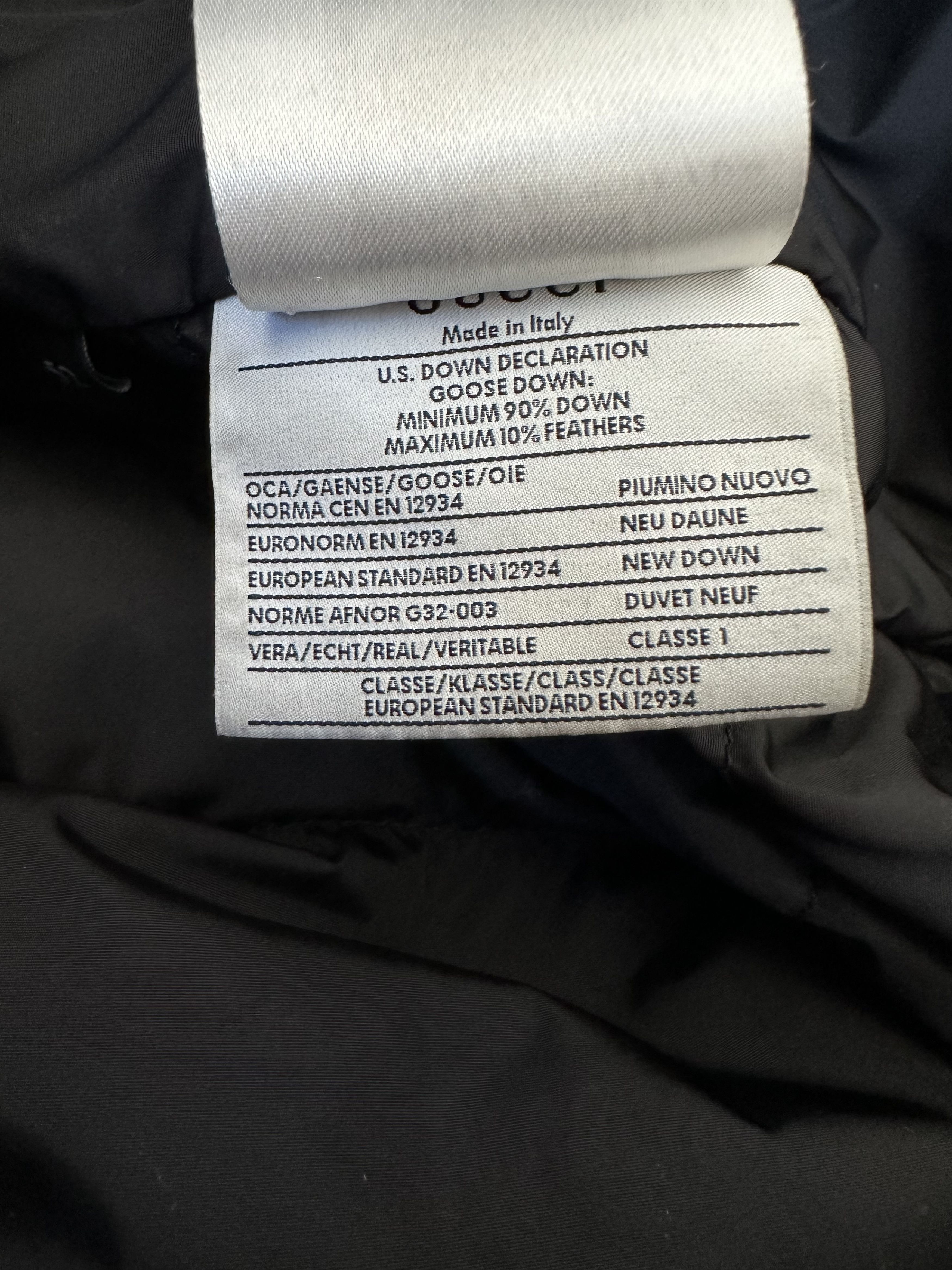 Gucci Gucci Black GG Monogram Puffer Jacket Size US XL / EU 56 / 4 - 7 Thumbnail