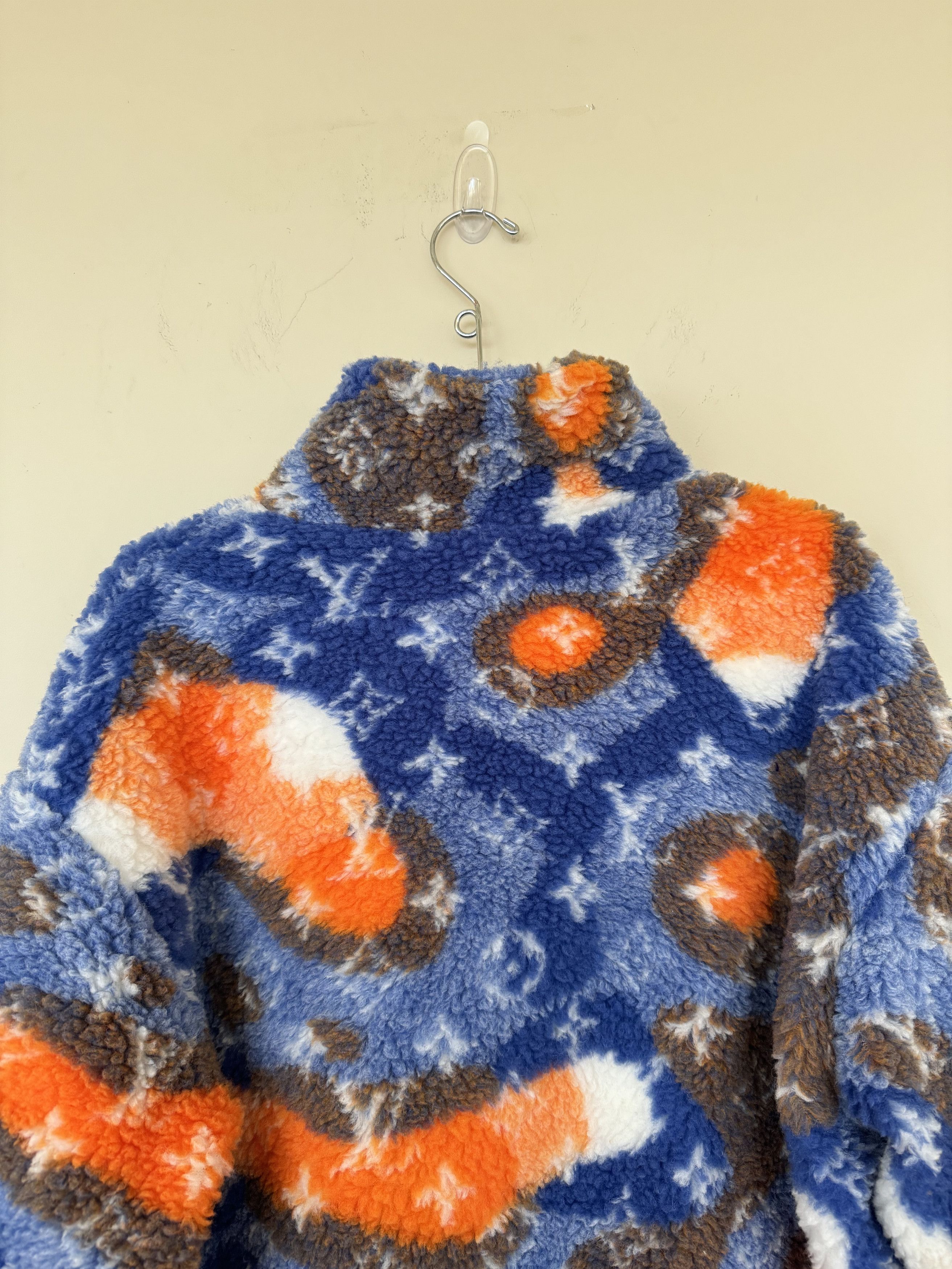 Louis Vuitton LV Jacquard Camo Fleece Blouson Size US L / EU 52-54 / 3 - 6 Thumbnail