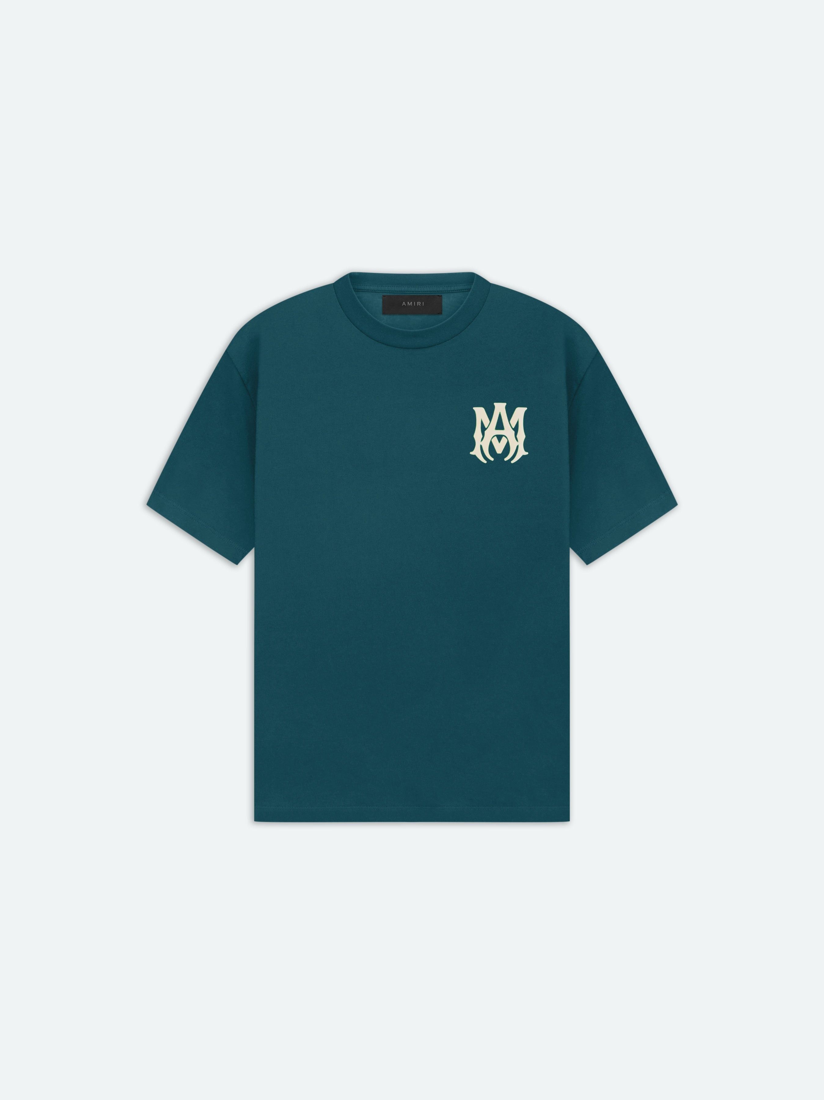 Amiri o1w1db10125 MA Logo T-Shirt in Forest Green Size US M / EU 48-50 / 2 - 1 Thumbnail