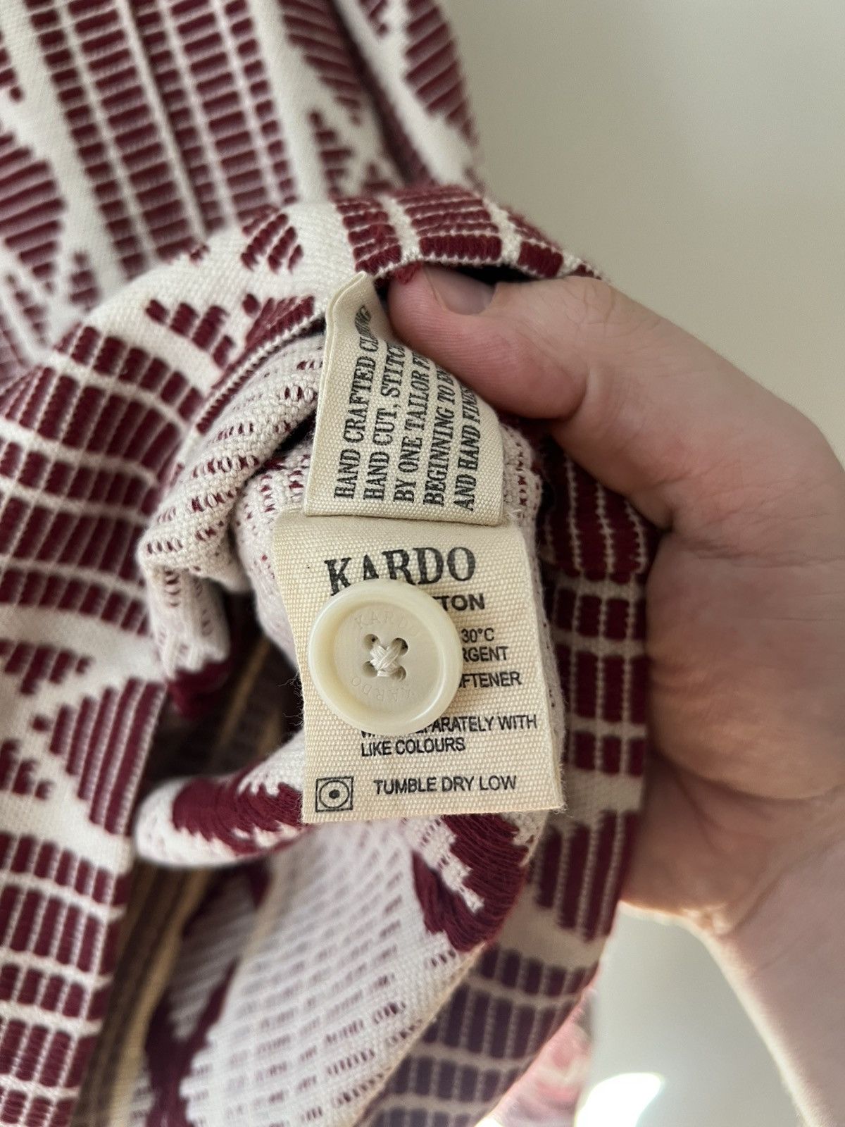 Kardo Bodhi Jacquard Cotton Jacket Size US XXL / EU 58 / 5 - 5 Thumbnail