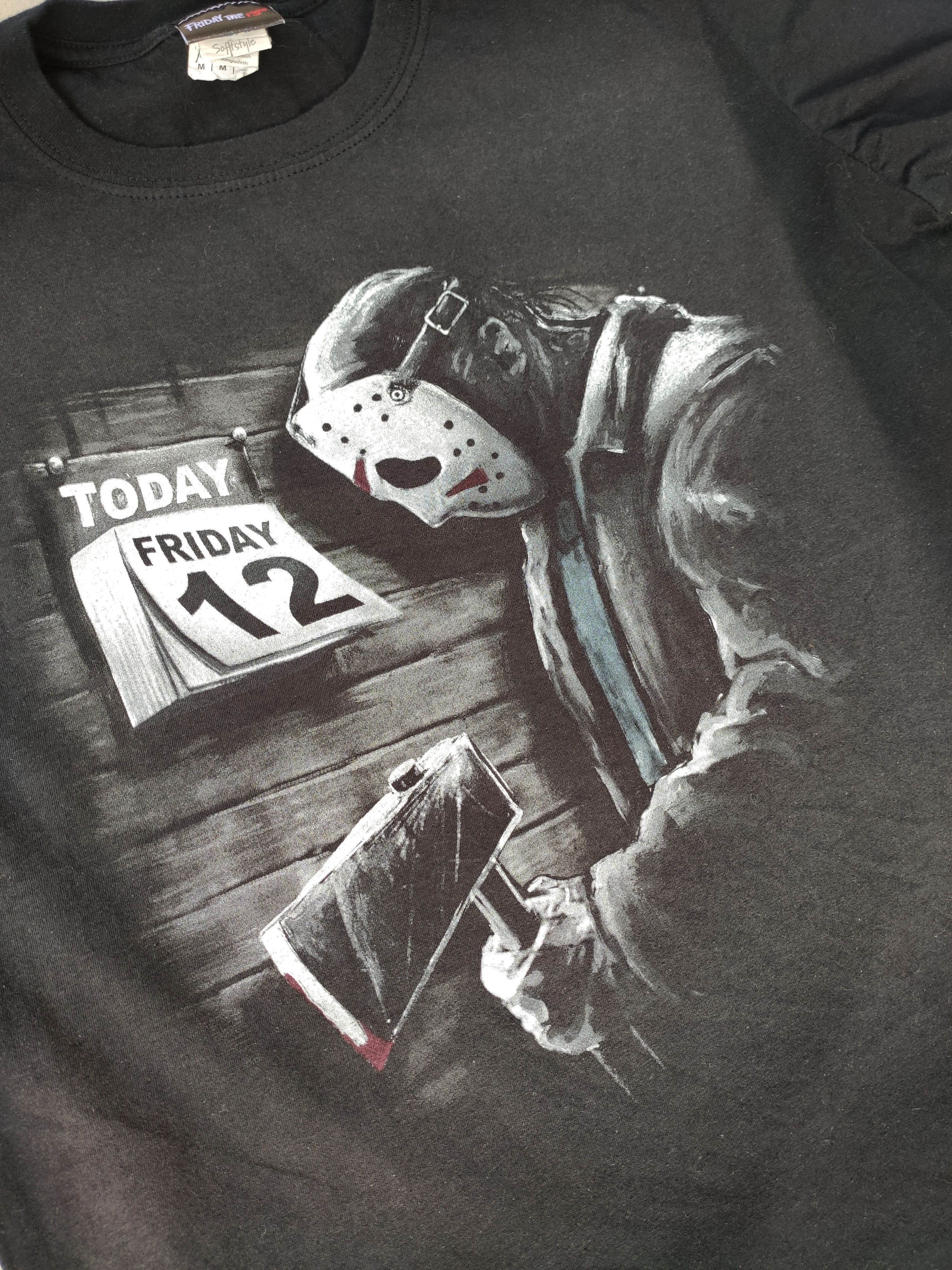 Vintage Vintage Friday 13th tee t-shirt usa horror Size US S / EU 44-46 / 1 - 4 Thumbnail