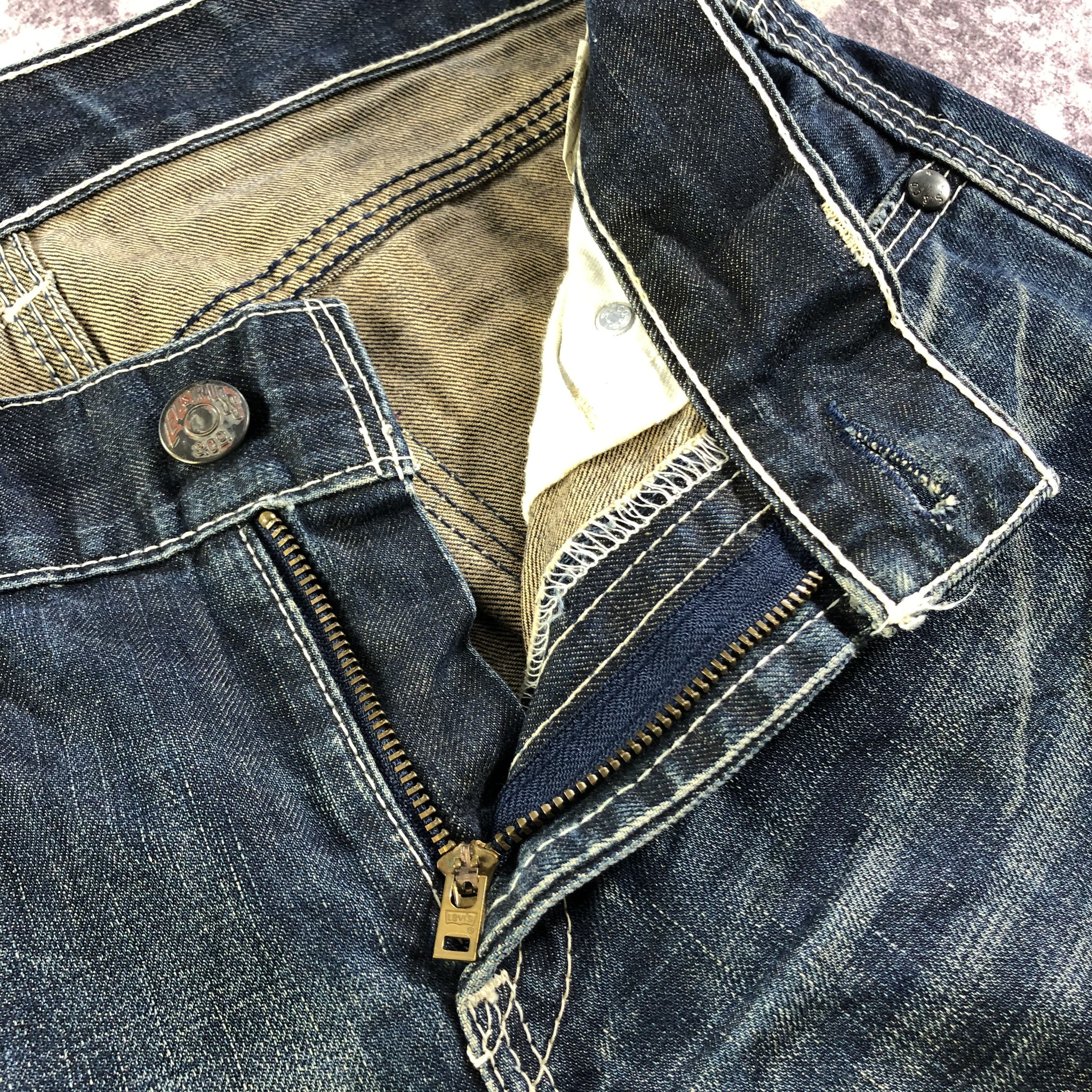 Levi's × Vintage Vintage Blue Wash Levis Jeans-JM3311 Size US 34 / EU 50 - 8 Thumbnail