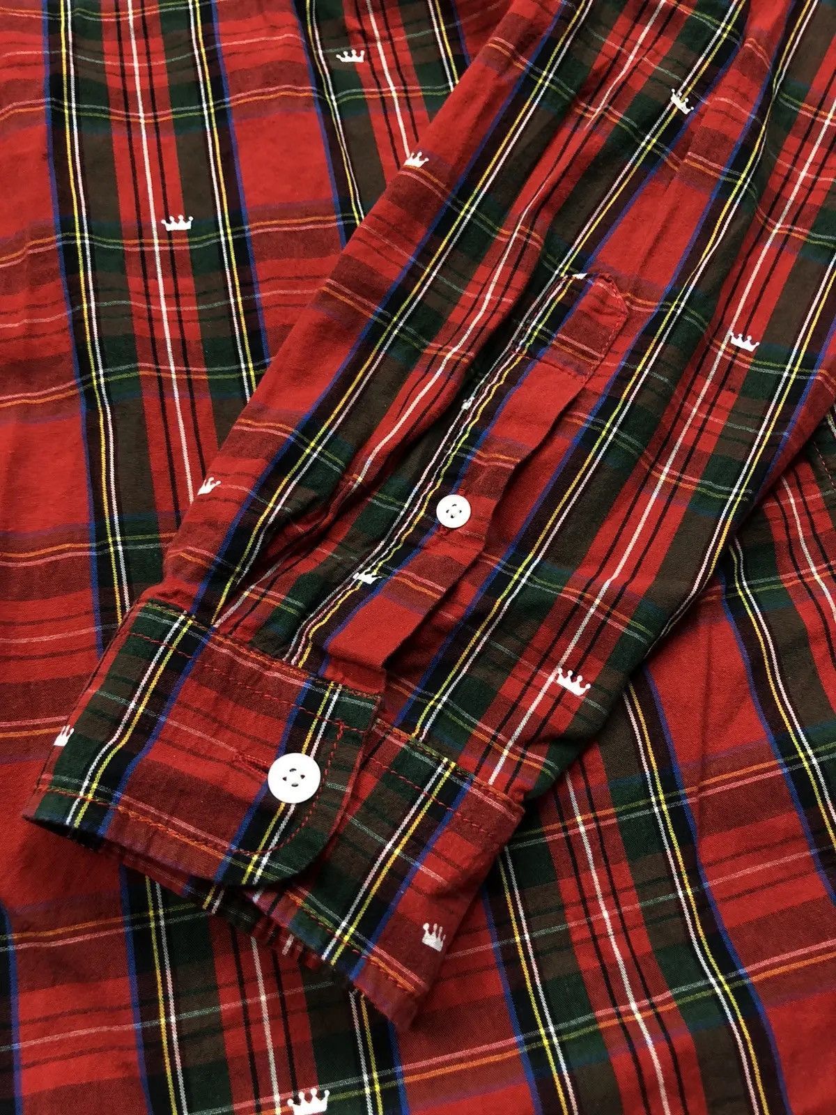 Stussy STUSSY Hype Checkered Monogram Crown Logo Streetwear Y2kRare Size US S / EU 44-46 / 1 - 7 Thumbnail