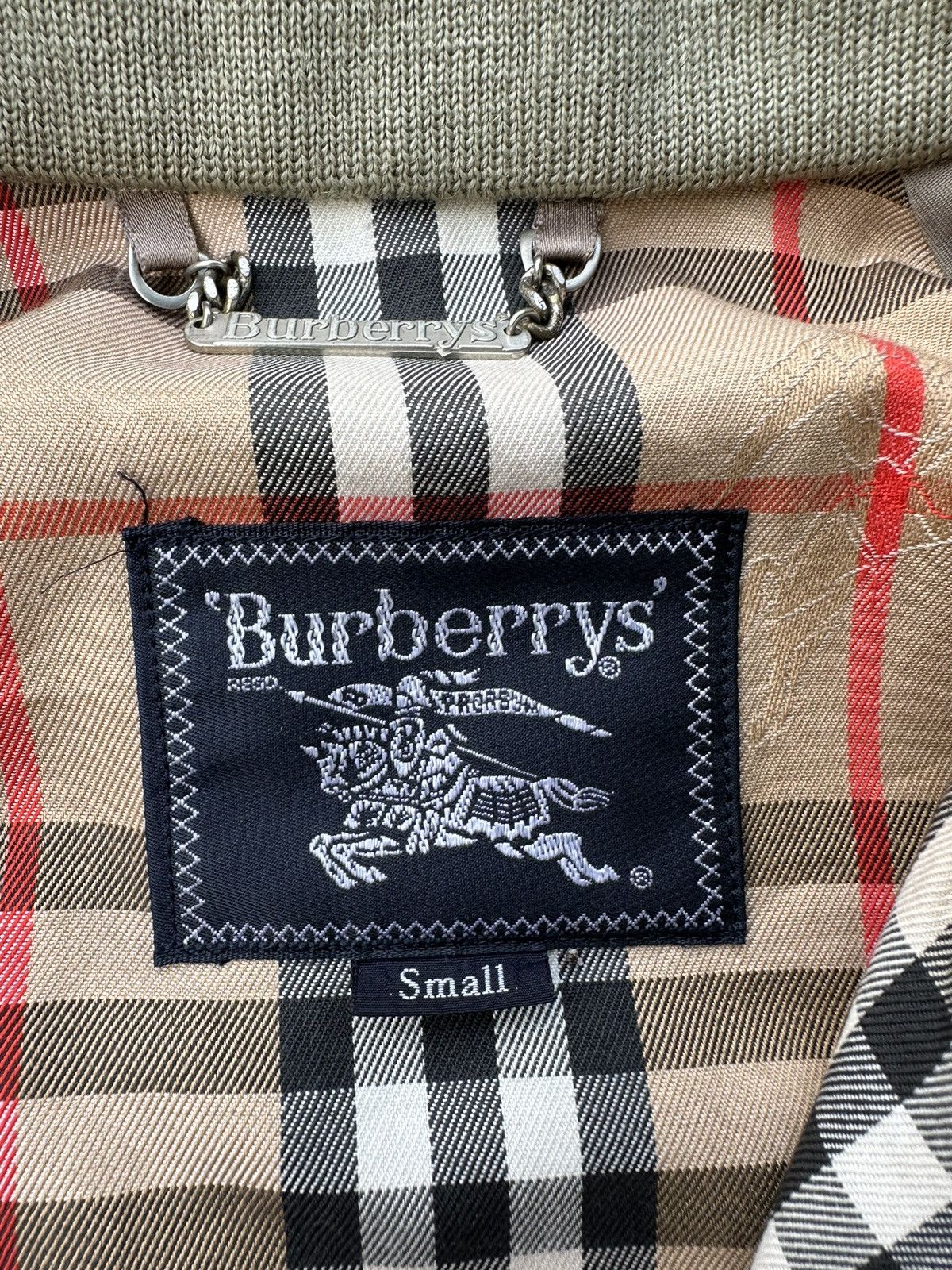 Burberry 👹Vintage Burberrys Prorsum Novacheck Lined Bomber Jacket Size US S / EU 44-46 / 1 - 11 Thumbnail
