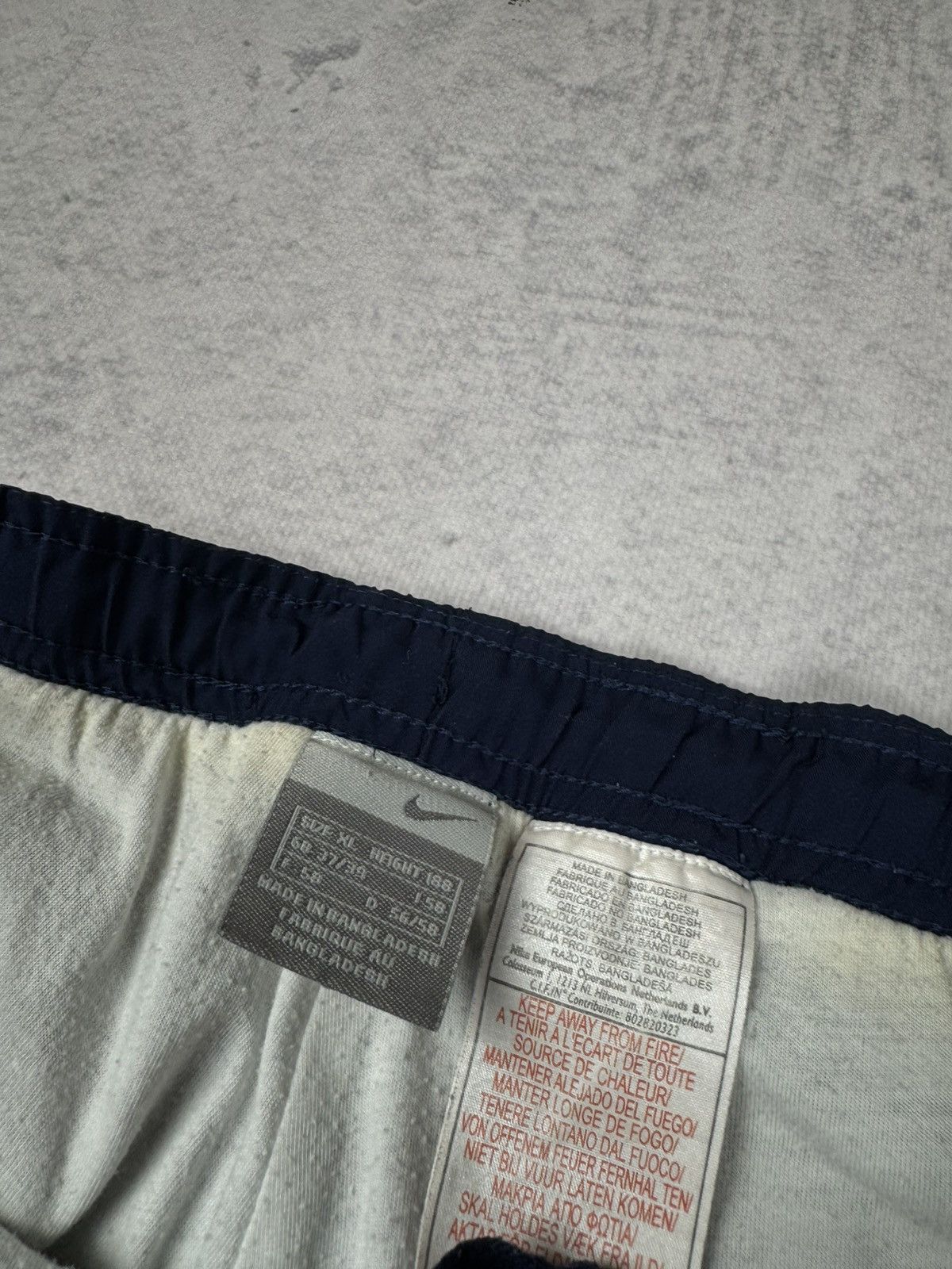 Nike × Vintage NIKE VINTAGE BASIC LOGO OVERSIZE BAGGY PANTS Size US 34 / EU 50 - 4 Thumbnail