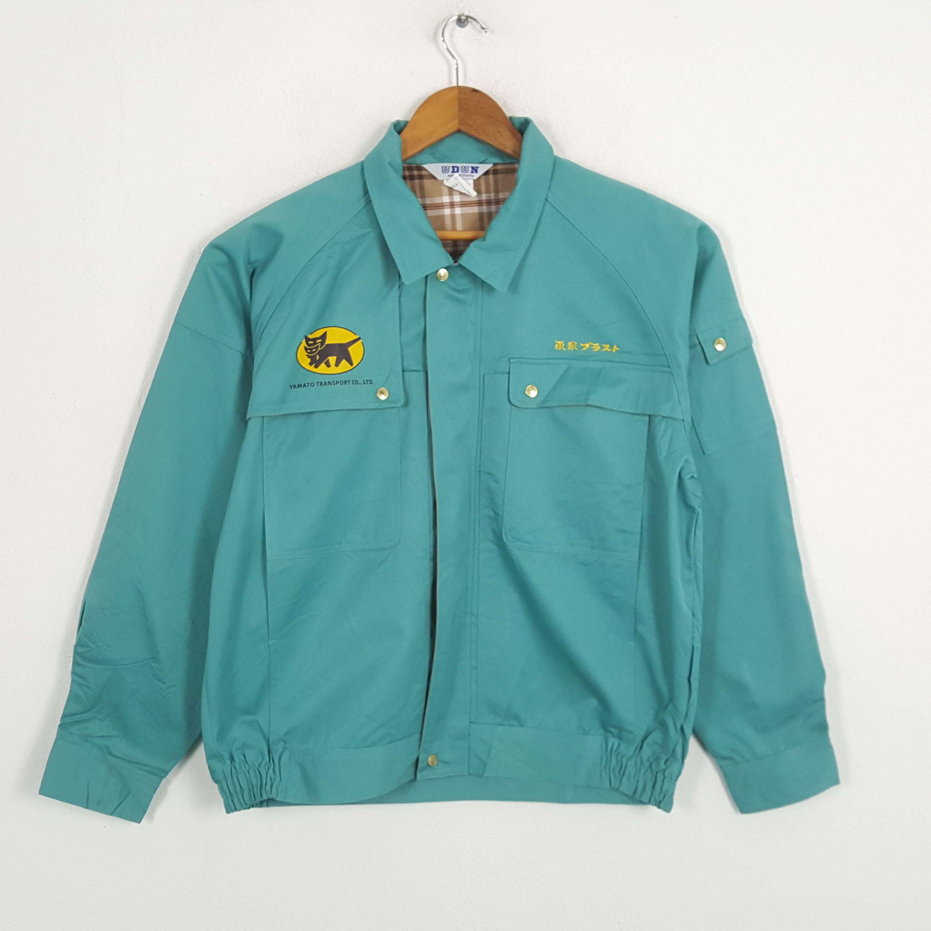 Japanese Brand × Vintage Vintage YAMATO TRANSPORT Japanese Brand Custom Jacket Size US L / EU 52-54 / 3 - 3 Thumbnail