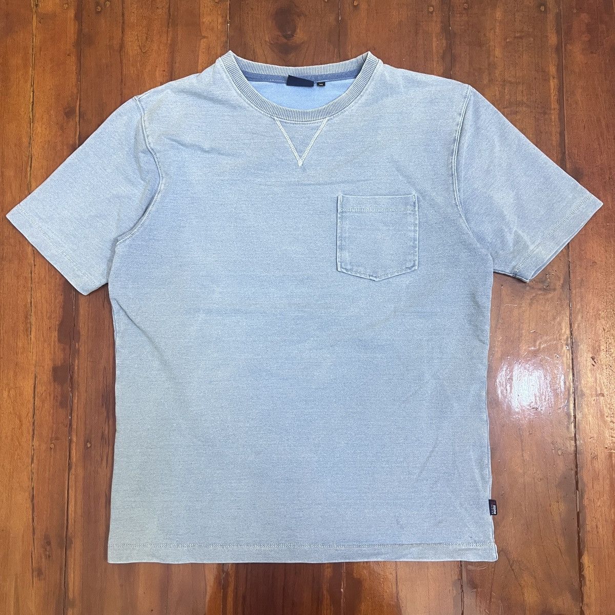 Japanese Brand Japanese Brand Plain Pocket Tee Alpine Size US M / EU 48-50 / 2 - 1 Thumbnail