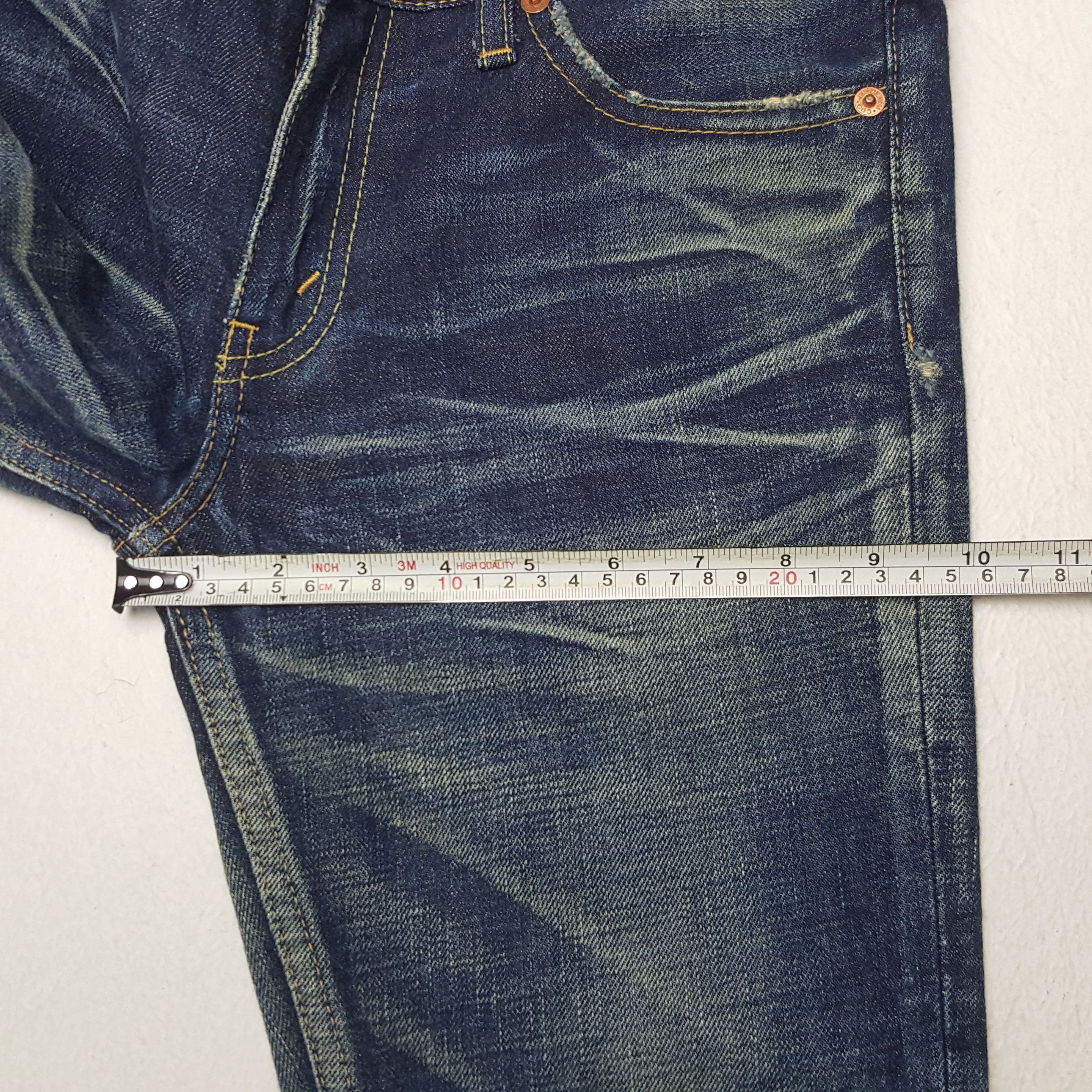 Comme des Garcons × Junya Watanabe × Vintage Vintage Comme des Garcons Japanese Designer Denim Jeans Size US 29 - 11 Thumbnail