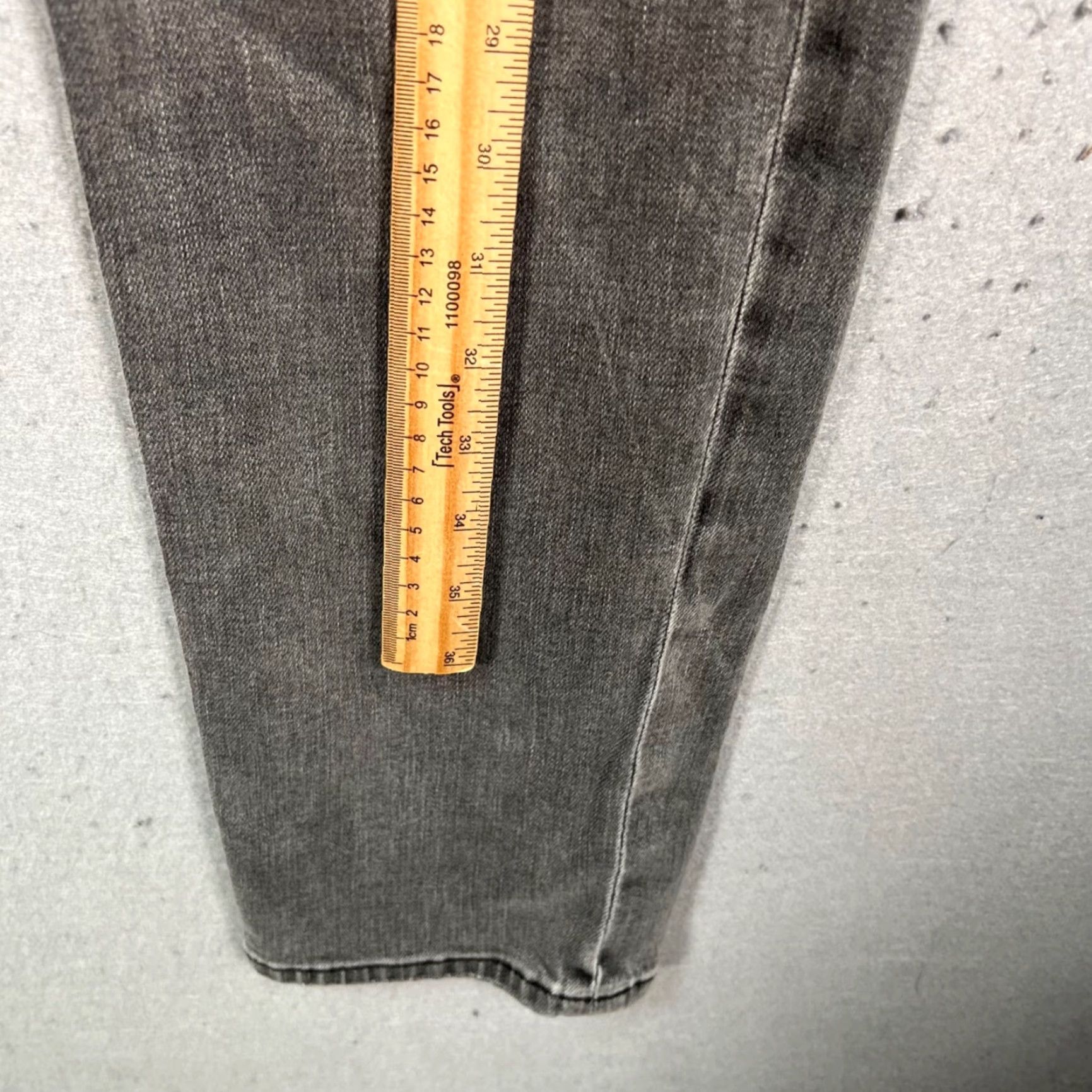 Frame Frame Jeans Size 33 Mens Denim 5-Pocket Tapered Zip Fly Cotton Blend Gray Night Sky (Vintage: No) LHomme Athletic Style Size US 33 - 7 Thumbnail