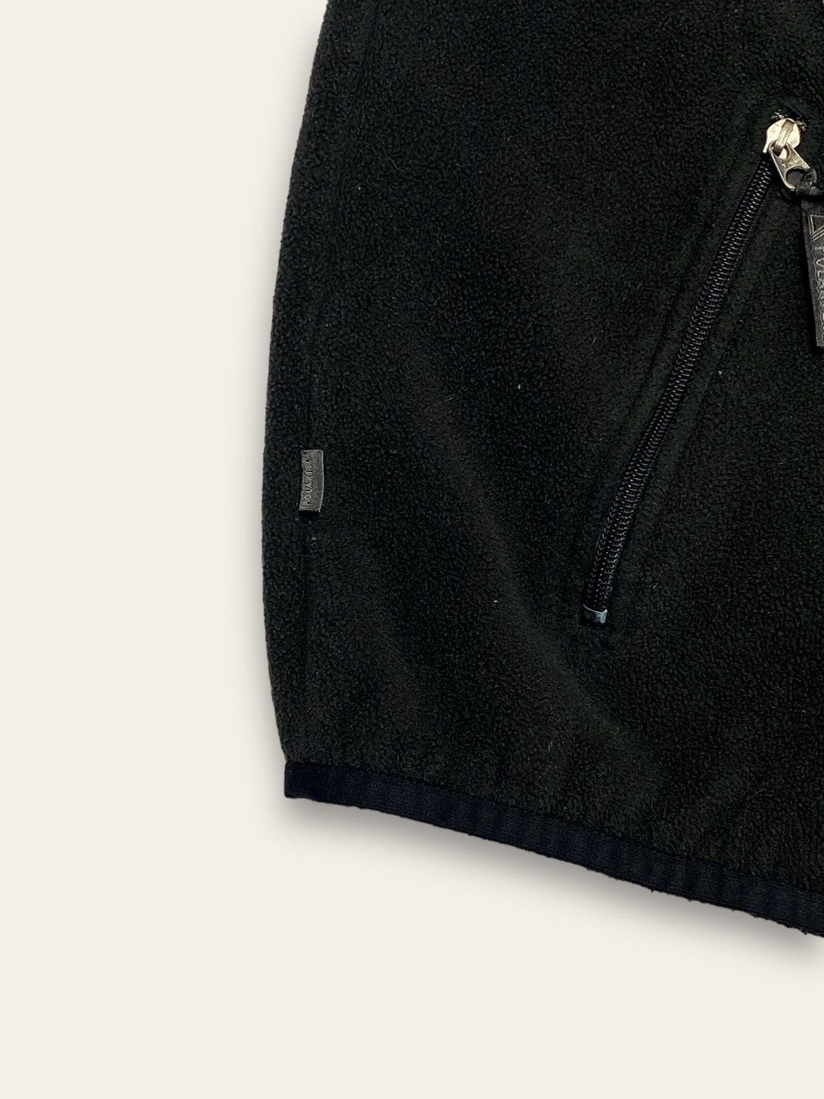 The North Face 00s Vintage THE NORTH FACE Black Fleece Vest Polartec y2k Size US XL / EU 56 / 4 - 4 Thumbnail