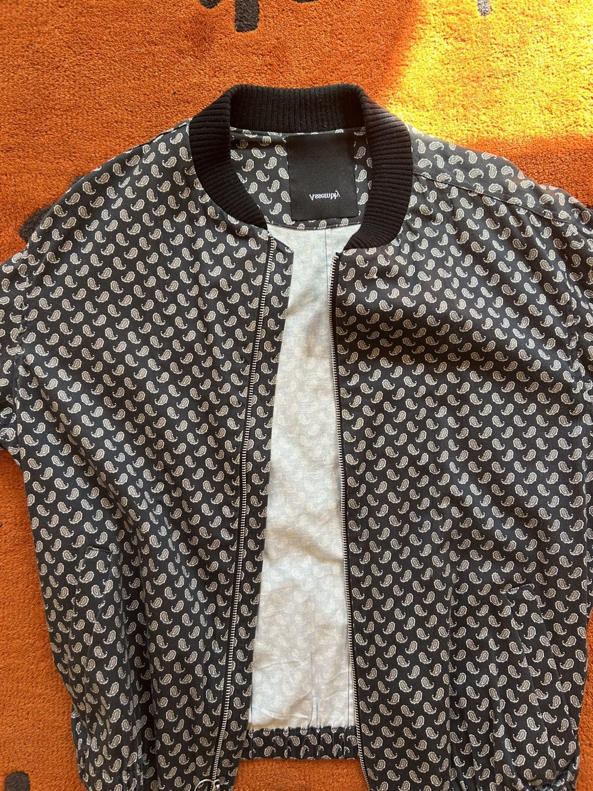 Assembly New York Assembly New York Paisley Print Bomber Jacket (M) Size US M / EU 48-50 / 2 - 2 Thumbnail