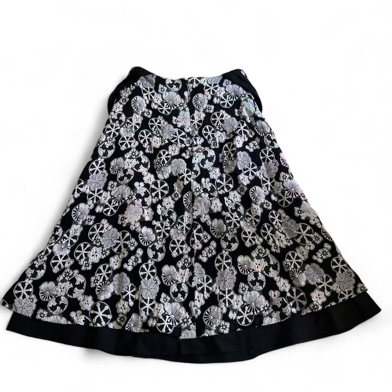 Kenzo KENZO • RARE VINTAGE 90s JAPANESE WAGARA SAKURA FLORAL SKIRT Size 26" / US 2 / IT 38 - 5 Thumbnail