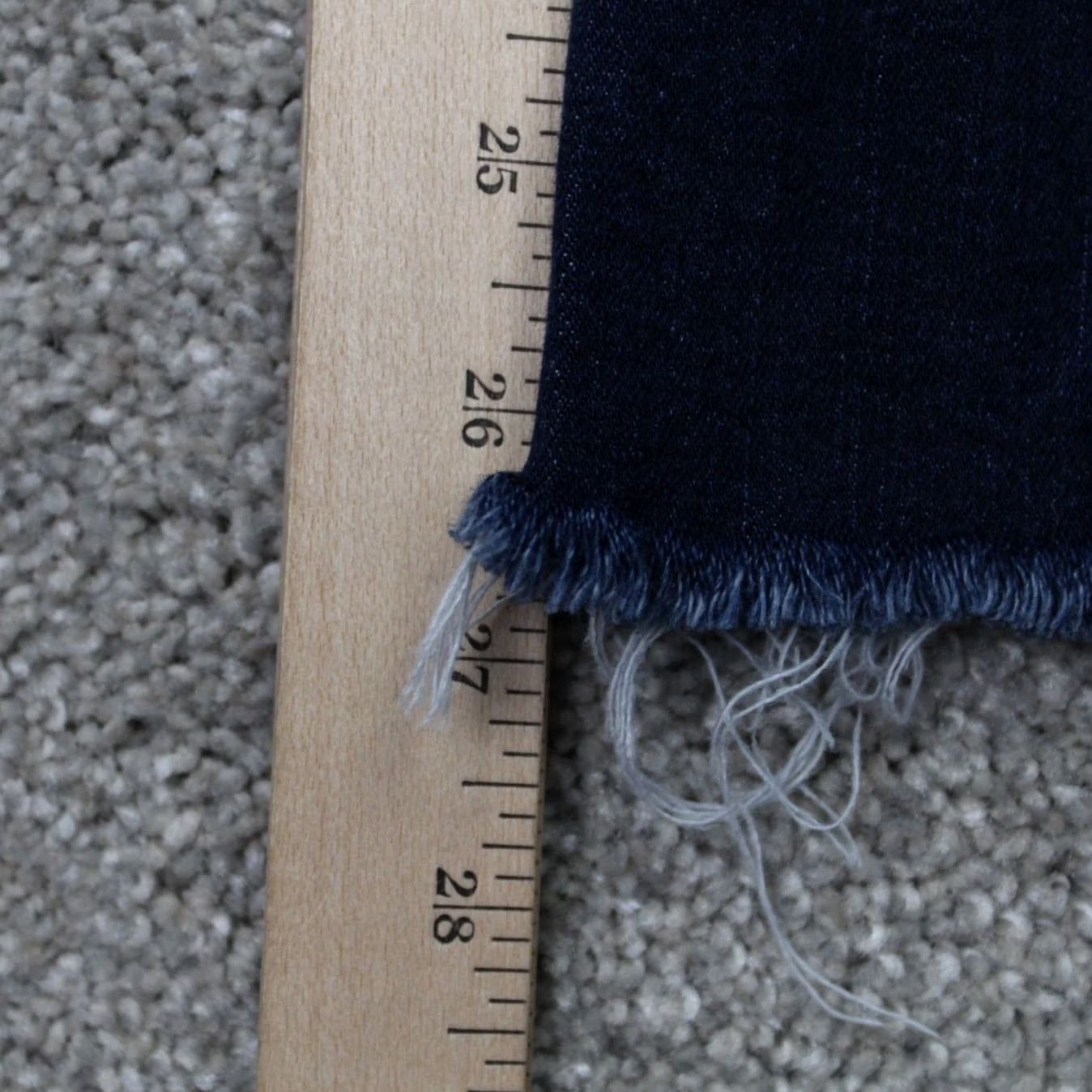 Paige Paige Merritt Flora Jeans Womens 24 Blue City USA 27 Inseam Stretch Denim Straight 5-Pocket 95% Cotton 4% Spandex 1% Elastane Size 42" / US 20 - 4 Thumbnail