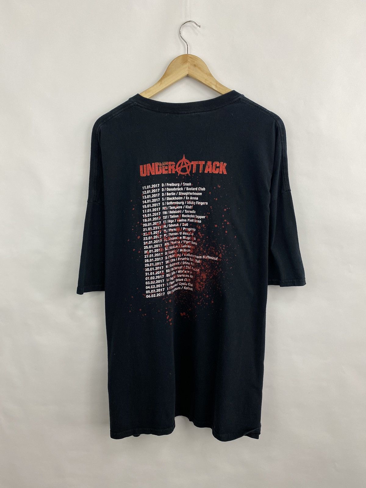 Band Tees Vintage Y2K Destruction Black Metal T-Shirt Rare Retro Size US XXL / EU 58 / 5 - 6 Thumbnail