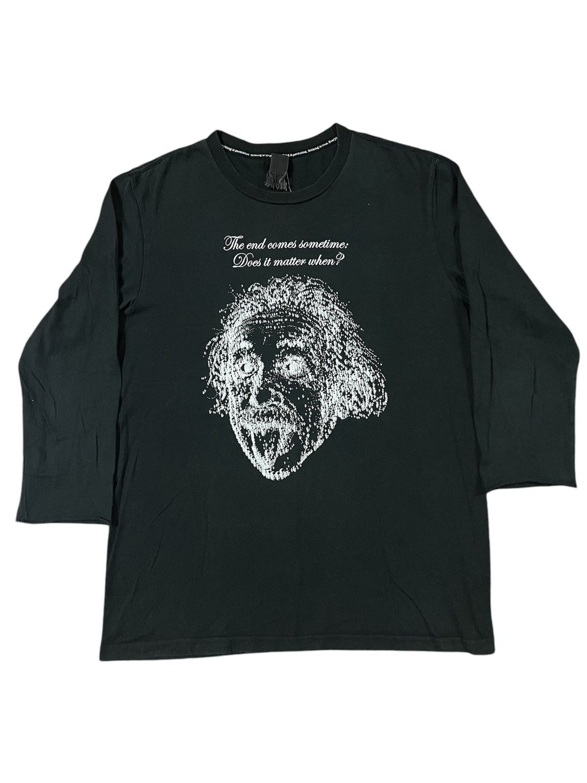 Japanese Brand Bias Albert Einstein 3q Tshirt Size US M / EU 48-50 / 2 - 1 Thumbnail